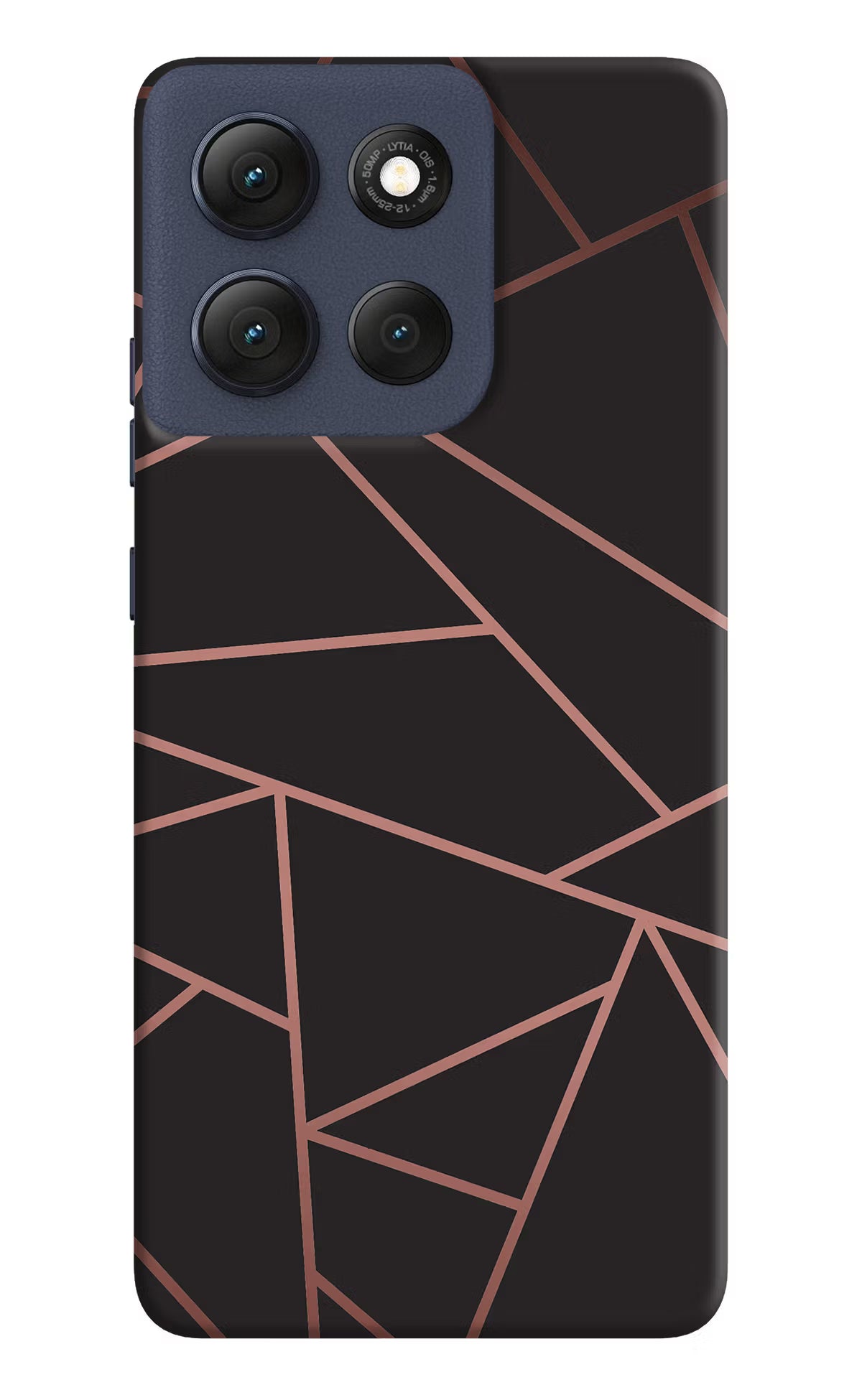 Geometric Pattern Moto G86 Power Back Cover - Geometric Pattern Moto G86 Power Hard Case Back Cover by Casekaro Geometric Pattern Moto G86 Power Hard Case Back Cover by Casekaro