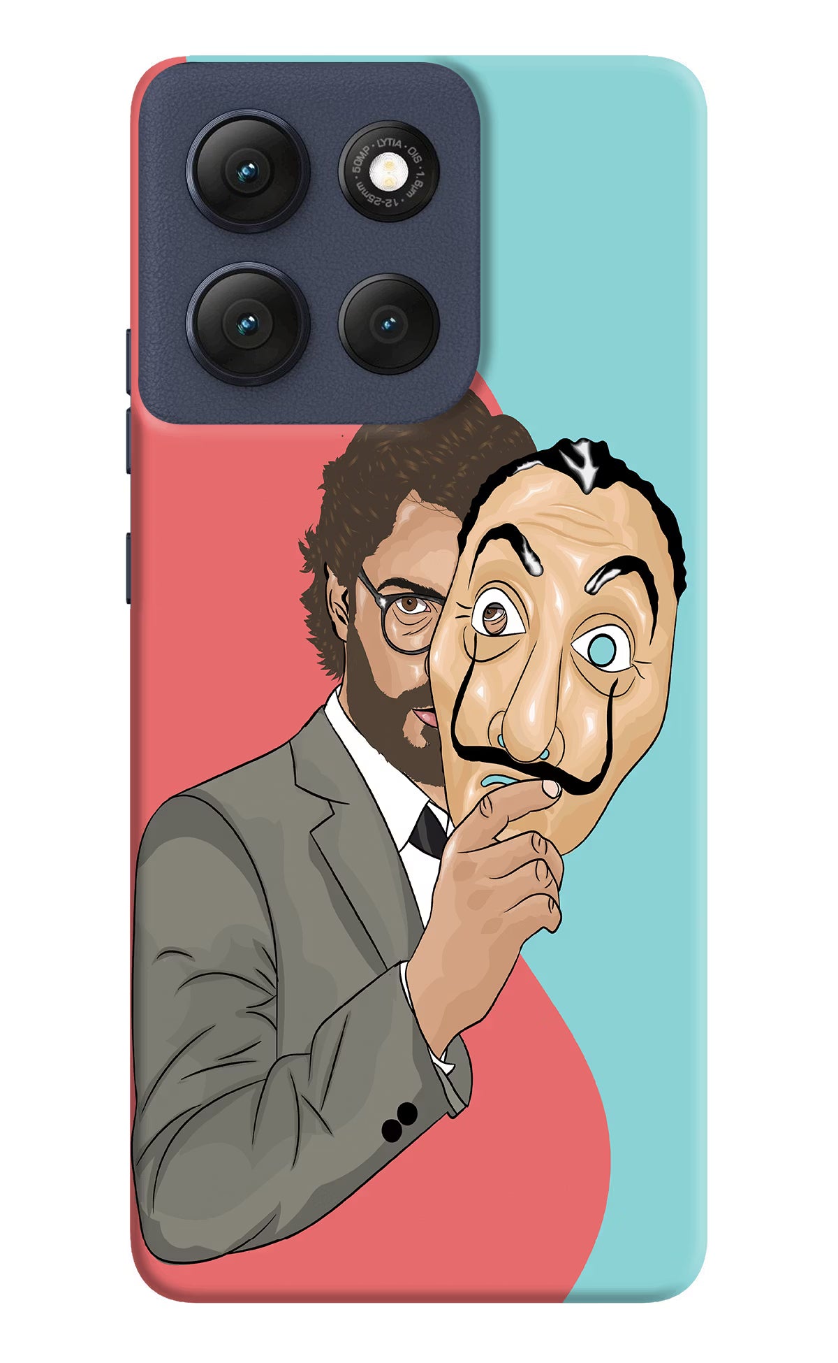 Professor Moto G86 Power Back Cover - Professor Moto G86 Power Hard Case Back Cover by Casekaro Professor Moto G86 Power Hard Case Back Cover by Casekaro