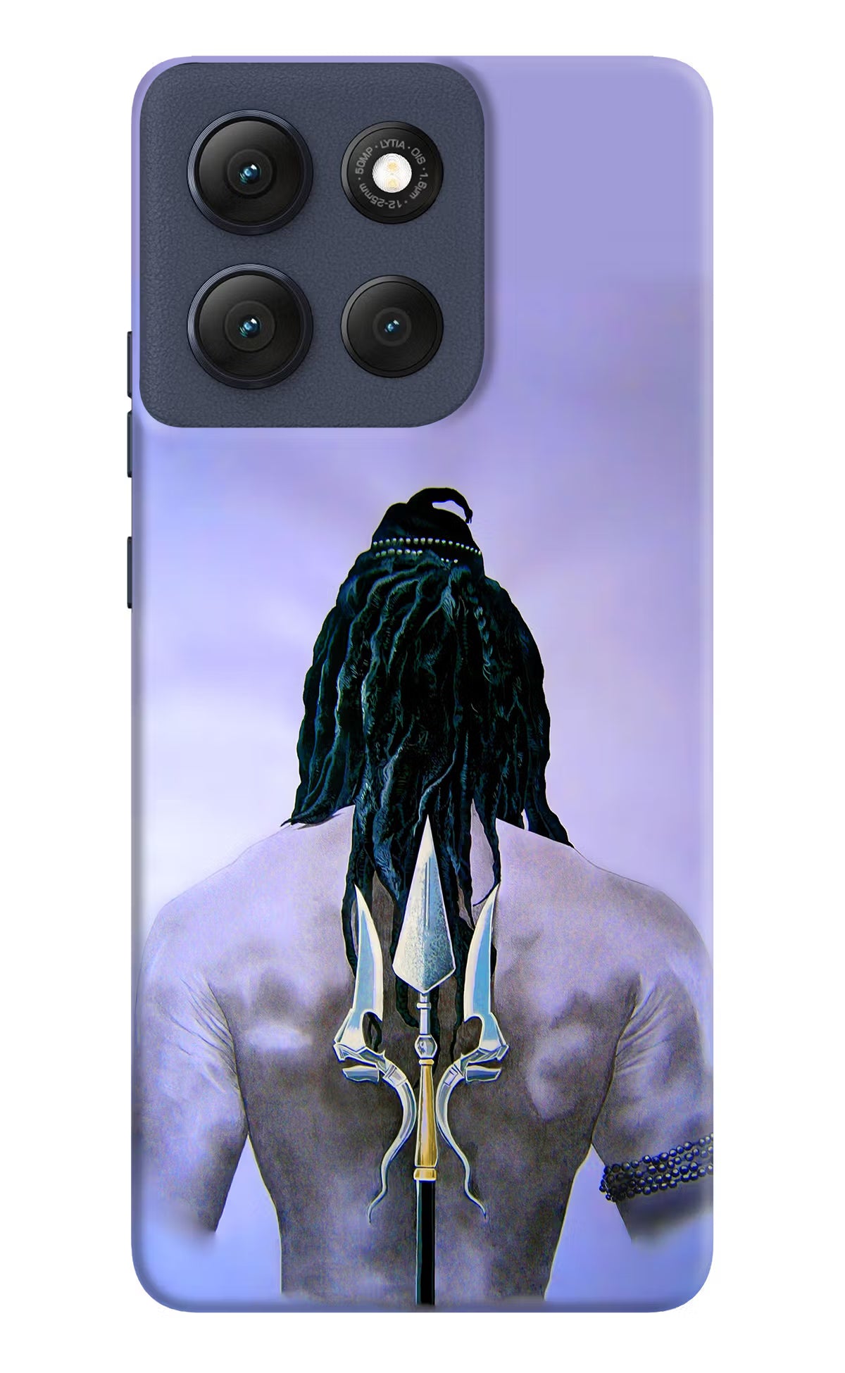 Shiva Moto G86 Power Back Cover - Shiva Moto G86 Power Hard Case Back Cover by Casekaro Shiva Moto G86 Power Hard Case Back Cover by Casekaro