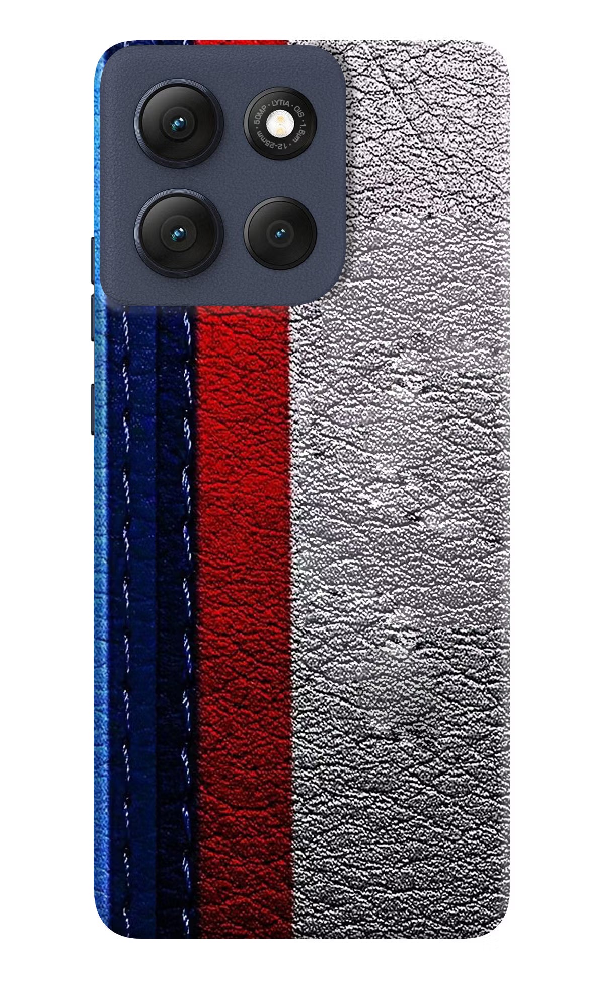 BMW Stripes Moto G86 Power Back Cover - BMW Stripes Moto G86 Power Hard Case Back Cover by Casekaro BMW Stripes Moto G86 Power Hard Case Back Cover by Casekaro