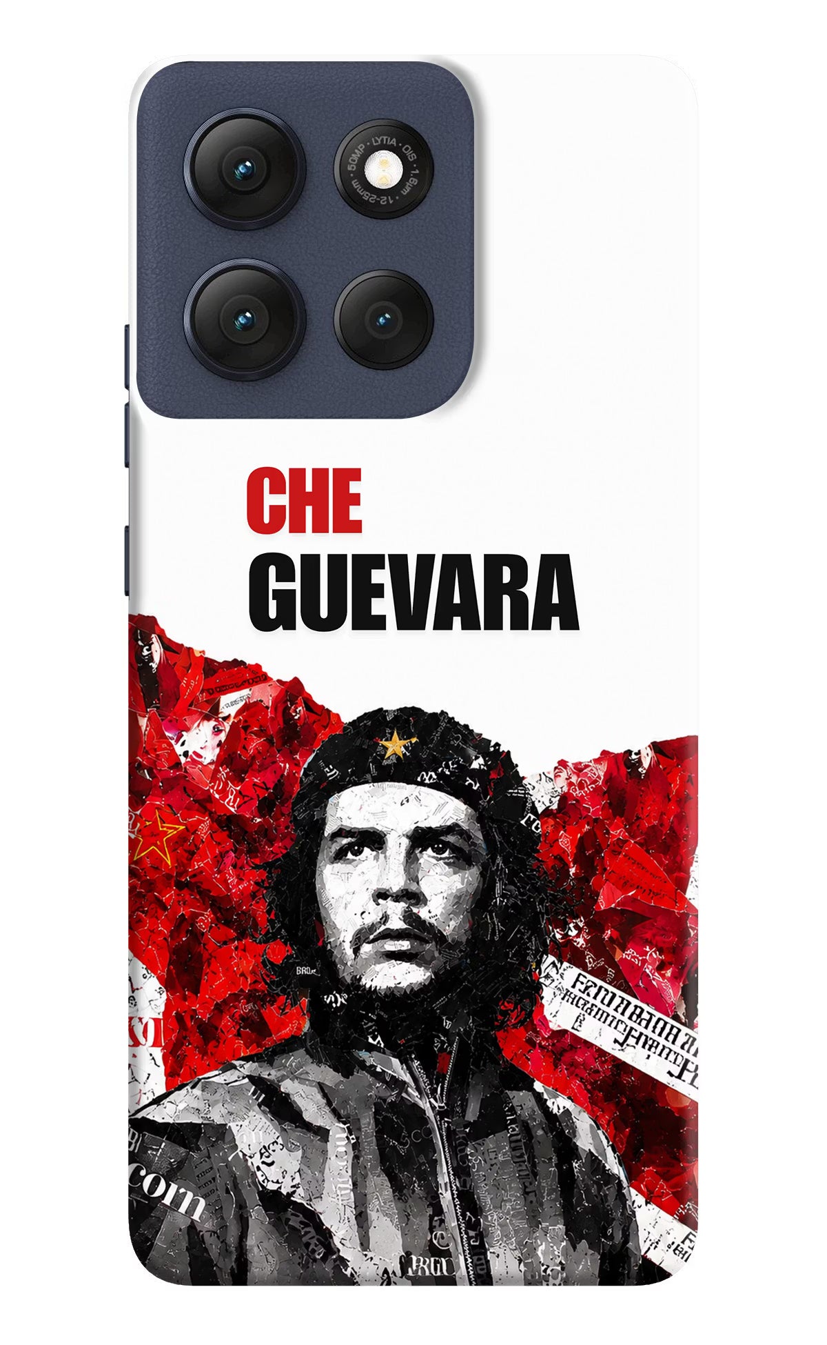 Che Guevara Revolution Moto G86 Power Back Cover - Che Guevara Revolution Moto G86 Power Back Cover Che Guevara Revolution Moto G86 Power Back Cover