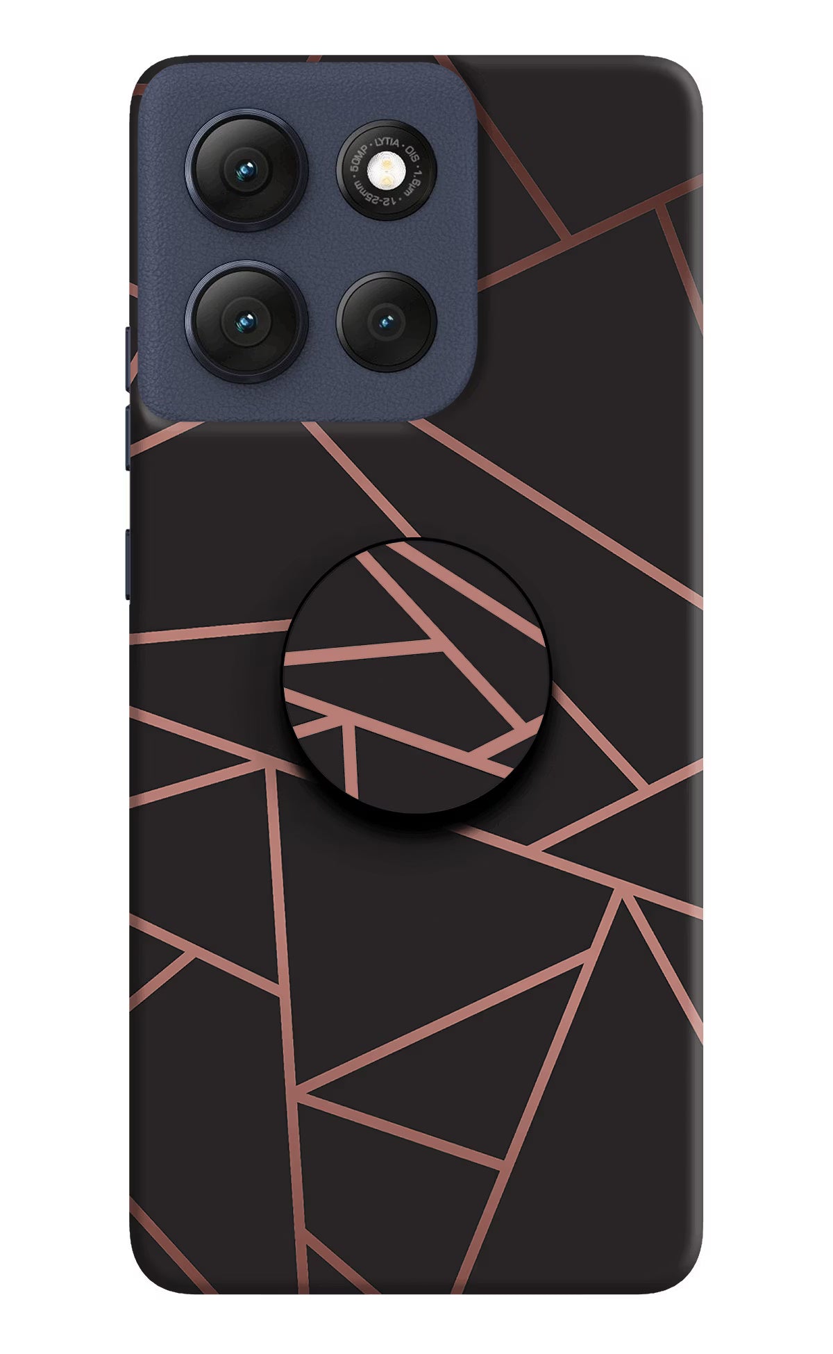 Geometric Pattern Moto G86 Power Pop Case - Geometric Pattern Moto G86 Power Pop Case by Casekaro Geometric Pattern Moto G86 Power Pop Case by Casekaro