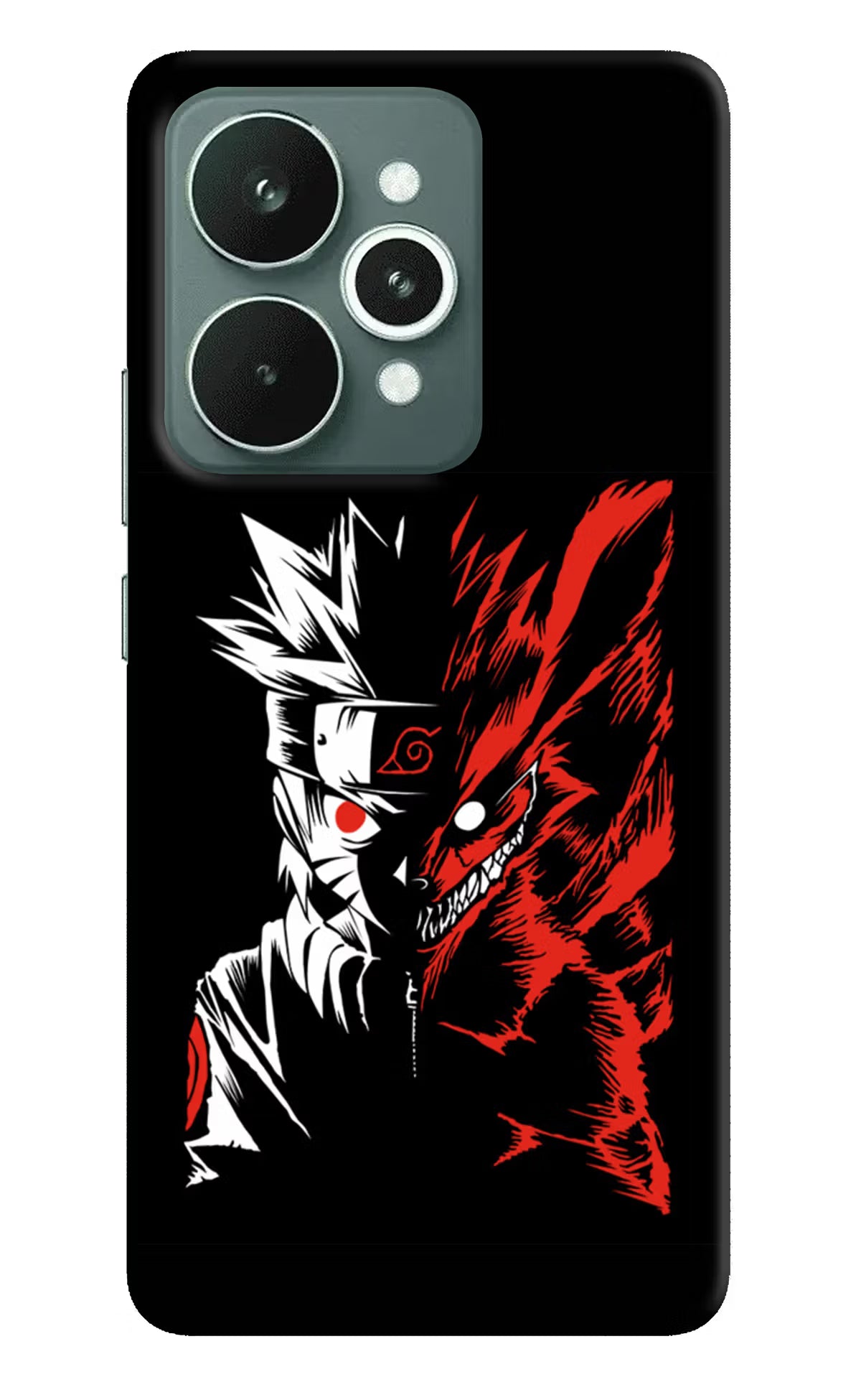 Naruto Two Face Realme 15 Back Cover - Naruto Two Face Realme 15 Hard Case Back Cover by Casekaro Naruto Two Face Realme 15 Hard Case Back Cover by Casekaro
