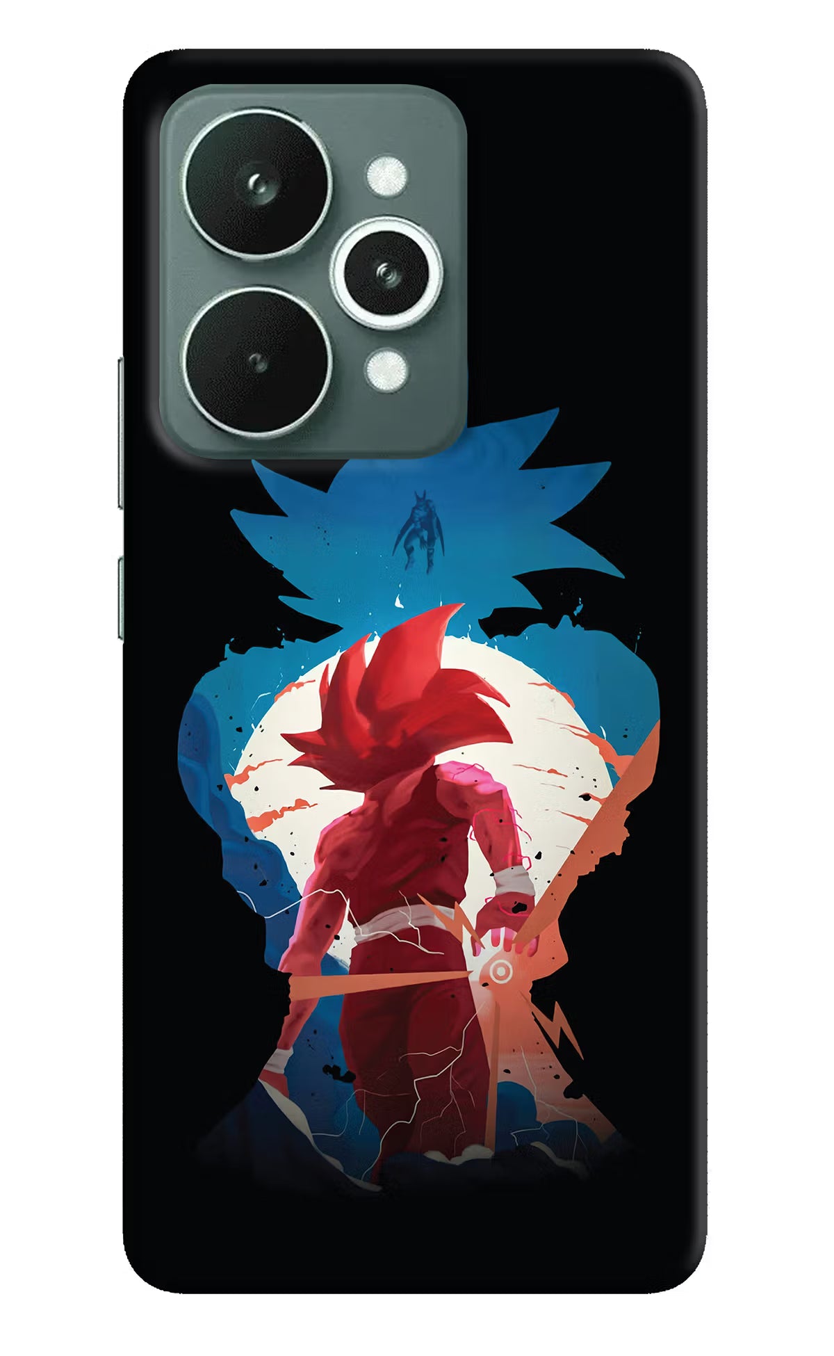 Goku Realme 15 Back Cover - Goku Realme 15 Hard Case Back Cover by Casekaro Goku Realme 15 Hard Case Back Cover by Casekaro