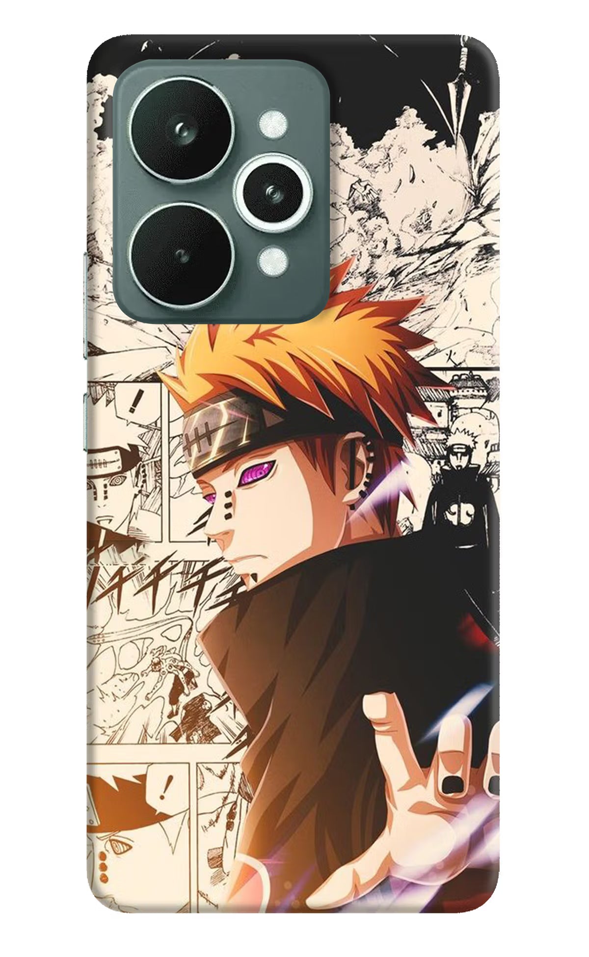 Pain Anime Realme 15 Back Cover - Pain Anime Realme 15 Hard Case Back Cover by Casekaro Pain Anime Realme 15 Hard Case Back Cover by Casekaro