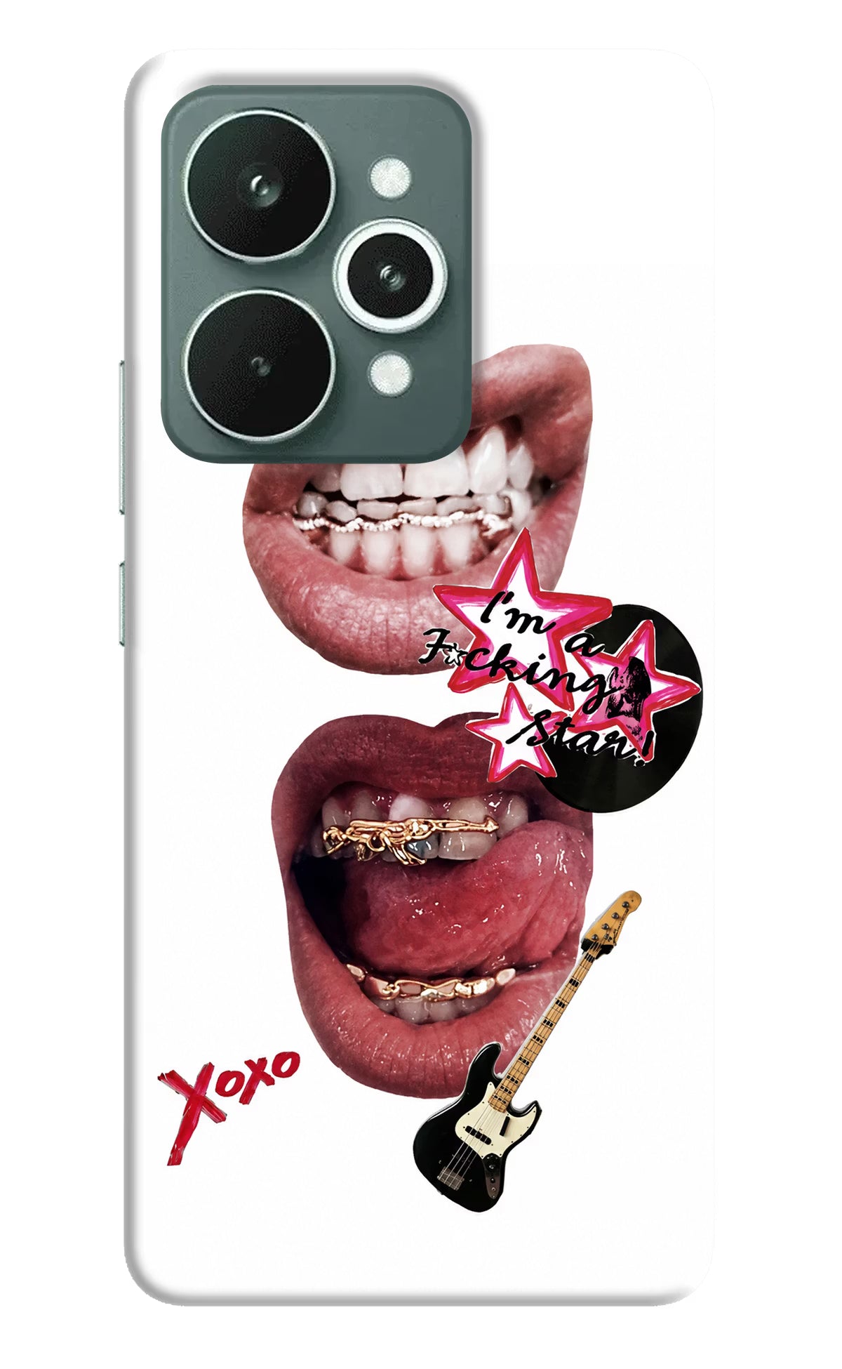 Rockstar Realme 15 Back Cover - Rockstar Realme 15 Back Cover Rockstar Realme 15 Back Cover