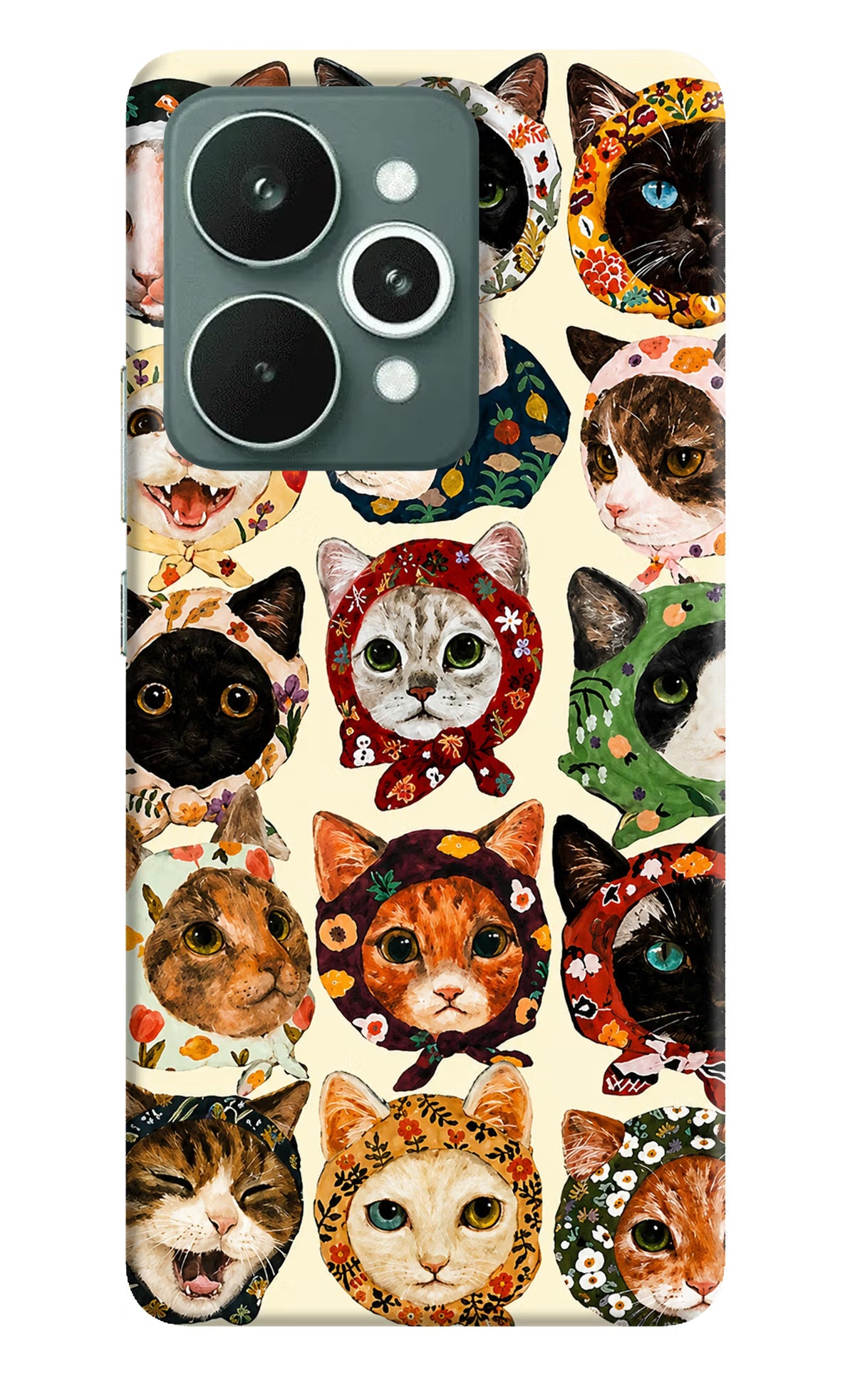 Cool Cat Realme 15 Back Cover - Cool Cat Realme 15 Back Cover Cool Cat Realme 15 Back Cover