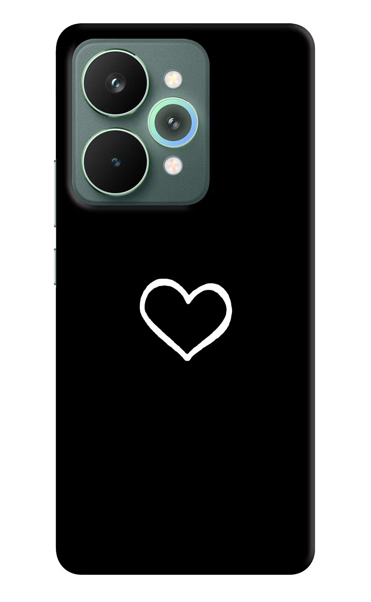 Heart Realme 15 Pro Back Cover - Heart Realme 15 Pro Hard Case Back Cover by Casekaro Heart Realme 15 Pro Hard Case Back Cover by Casekaro