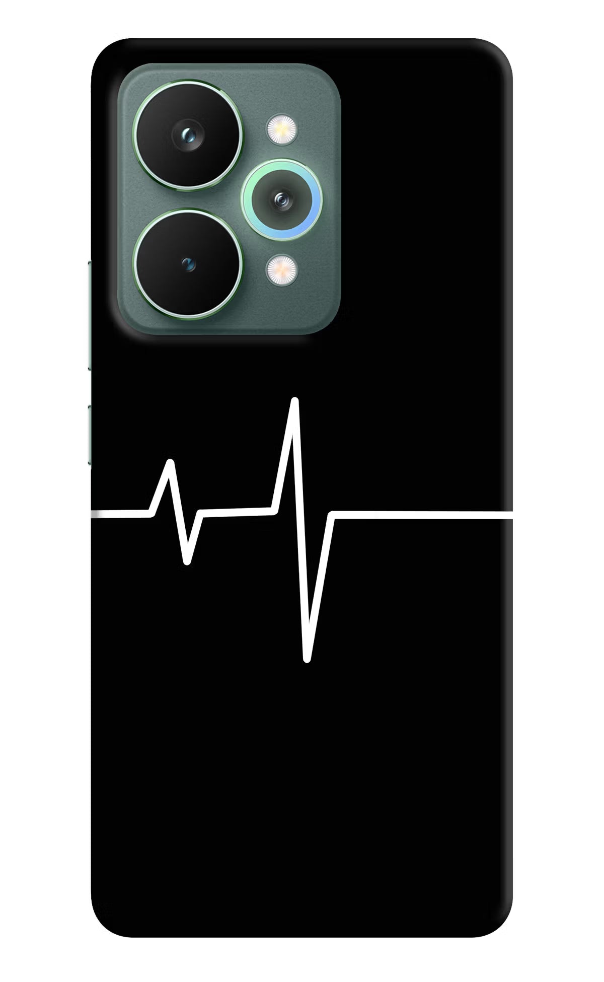 Heart Beats Realme 15 Pro Back Cover - Heart Beats Realme 15 Pro Hard Case Back Cover by Casekaro Heart Beats Realme 15 Pro Hard Case Back Cover by Casekaro