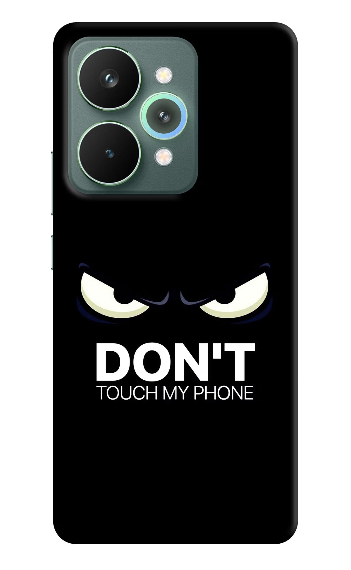 Don'T Touch My Phone Realme 15 Pro Back Cover - Don'T Touch My Phone Realme 15 Pro Hard Case Back Cover by Casekaro Don'T Touch My Phone Realme 15 Pro Hard Case Back Cover by Casekaro