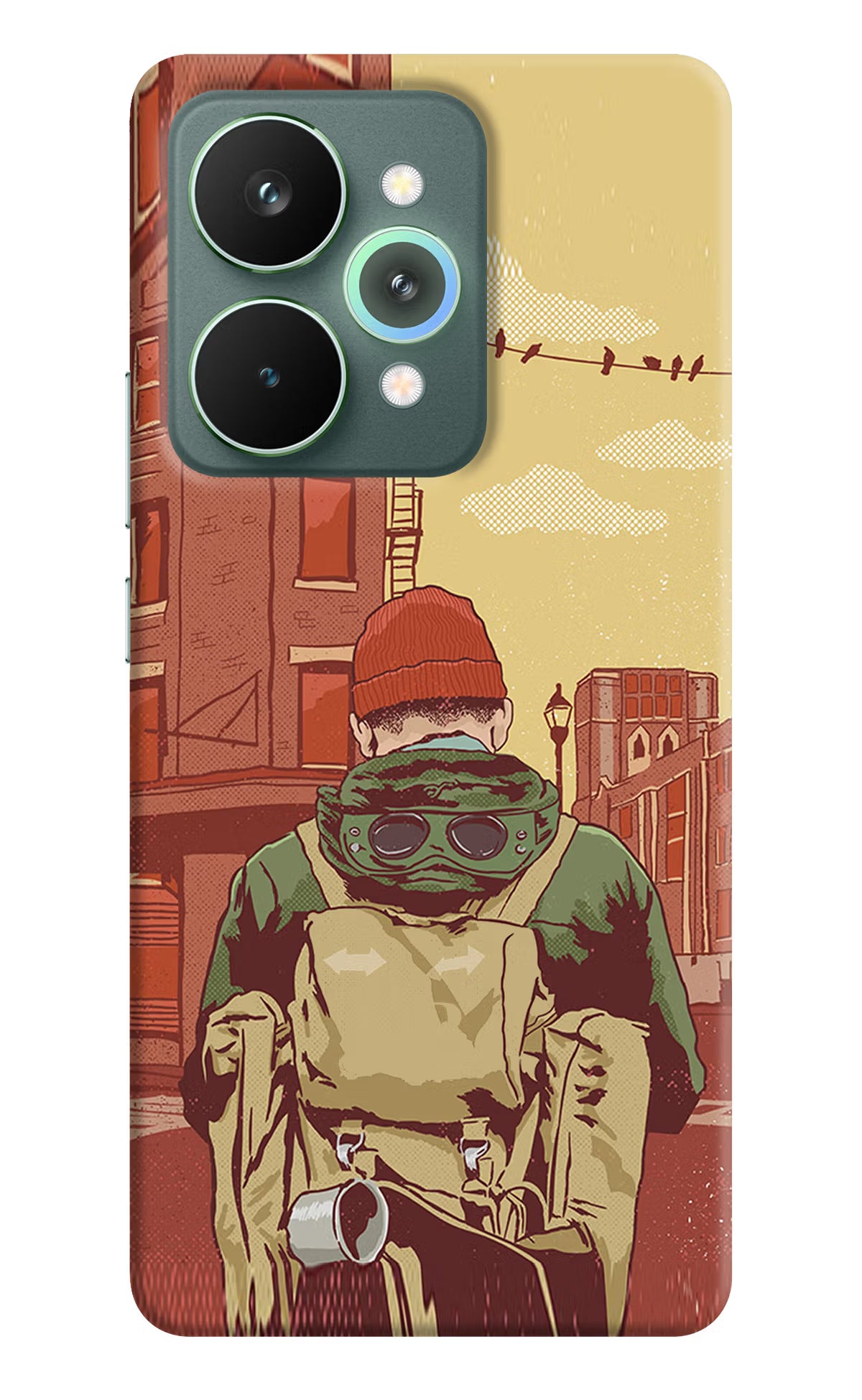 Adventurous Realme 15 Pro Back Cover - Adventurous Realme 15 Pro Hard Case Back Cover by Casekaro Adventurous Realme 15 Pro Hard Case Back Cover by Casekaro