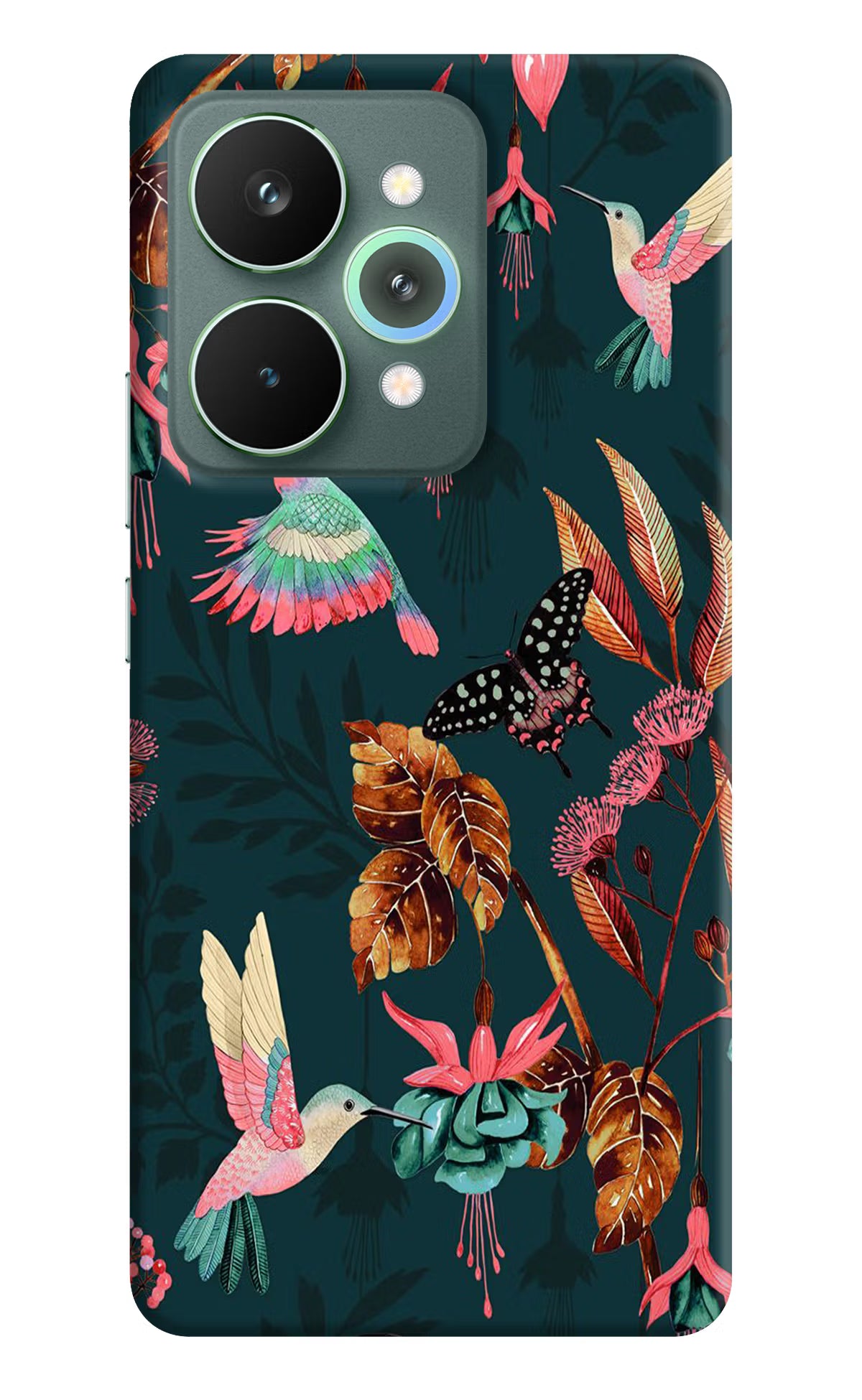 Birds Realme 15 Pro Back Cover - Birds Realme 15 Pro Hard Case Back Cover by Casekaro Birds Realme 15 Pro Hard Case Back Cover by Casekaro