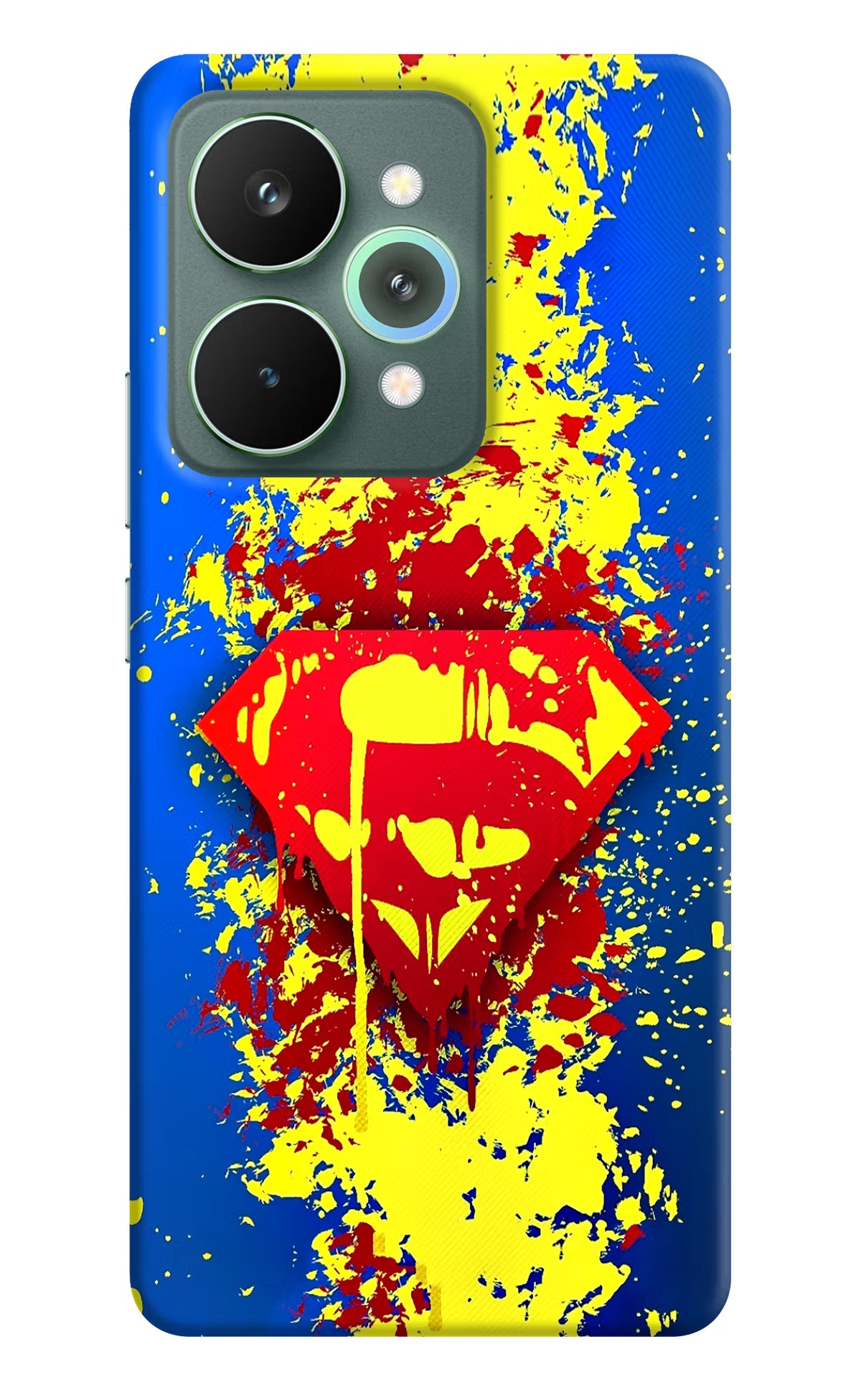 Superman logo Realme 15 Pro Back Cover - Superman logo Realme 15 Pro Hard Case Back Cover by Casekaro Superman logo Realme 15 Pro Hard Case Back Cover by Casekaro