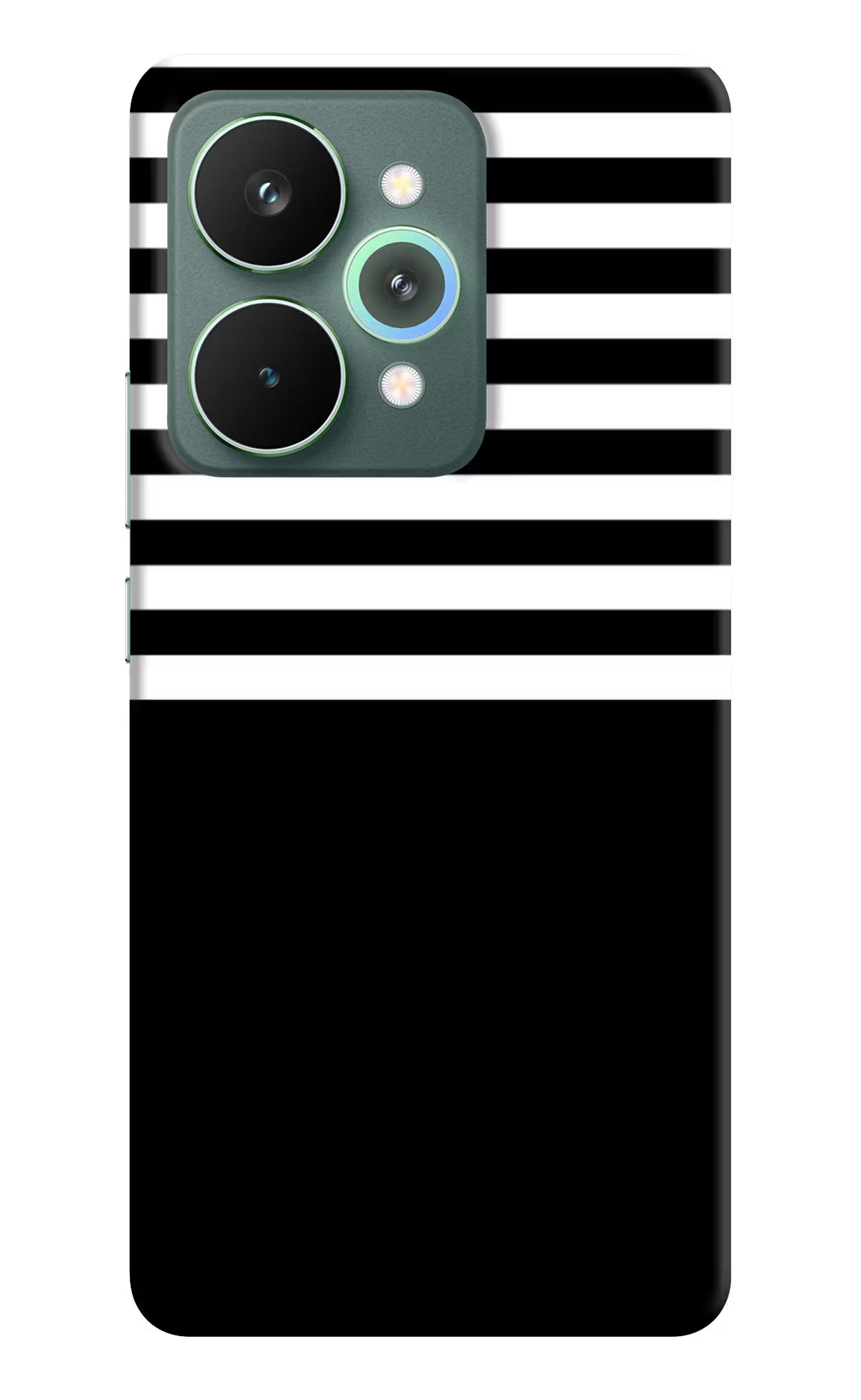Black and White Print Realme 15 Pro Back Cover - Black and White Print Realme 15 Pro Hard Case Back Cover by Casekaro Black and White Print Realme 15 Pro Hard Case Back Cover by Casekaro