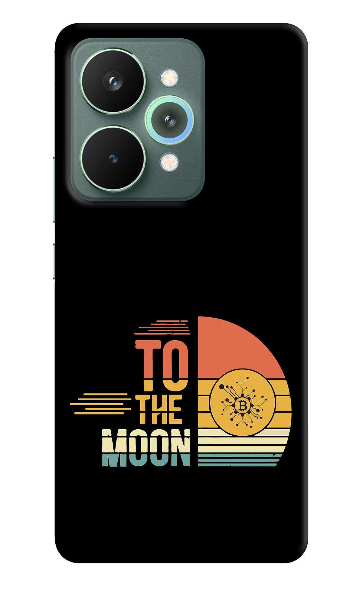 To the Moon Realme 15 Pro Back Cover - To the Moon Realme 15 Pro Hard Case Back Cover by Casekaro To the Moon Realme 15 Pro Hard Case Back Cover by Casekaro