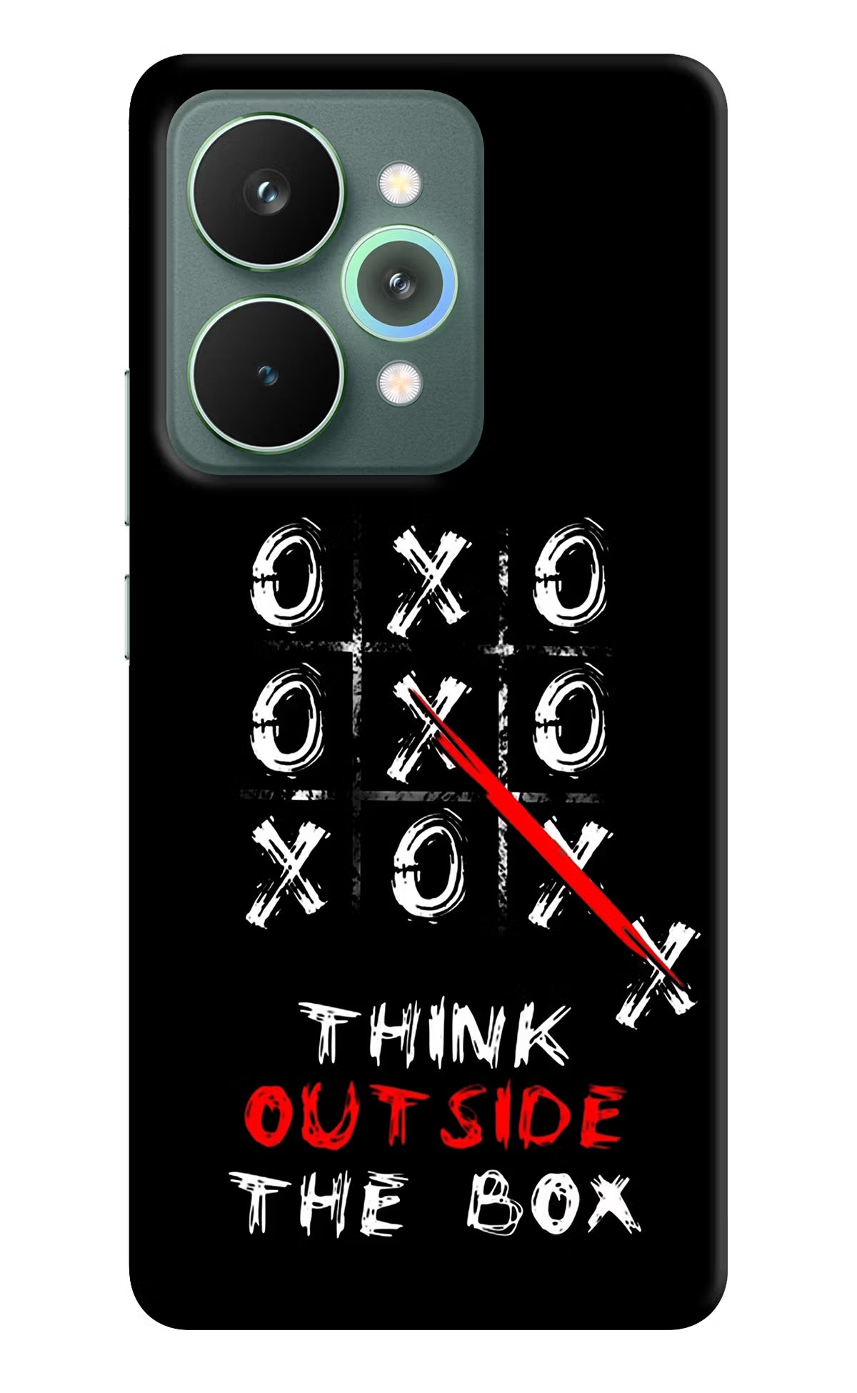 Think out of the BOX Realme 15 Pro Back Cover - Think out of the BOX Realme 15 Pro Hard Case Back Cover by Casekaro Think out of the BOX Realme 15 Pro Hard Case Back Cover by Casekaro