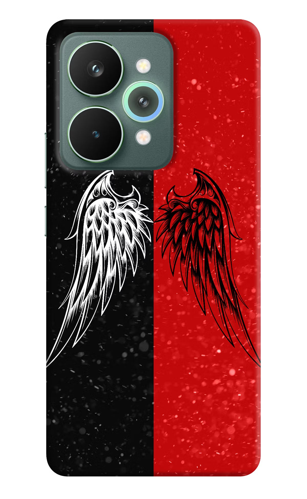 Wings Realme 15 Pro Back Cover - Wings Realme 15 Pro Hard Case Back Cover by Casekaro Wings Realme 15 Pro Hard Case Back Cover by Casekaro