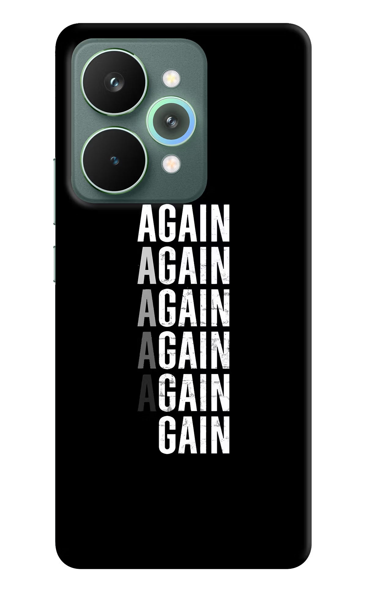 Again Again Gain Realme 15 Pro Back Cover - Again Again Gain Realme 15 Pro Hard Case Back Cover by Casekaro Again Again Gain Realme 15 Pro Hard Case Back Cover by Casekaro