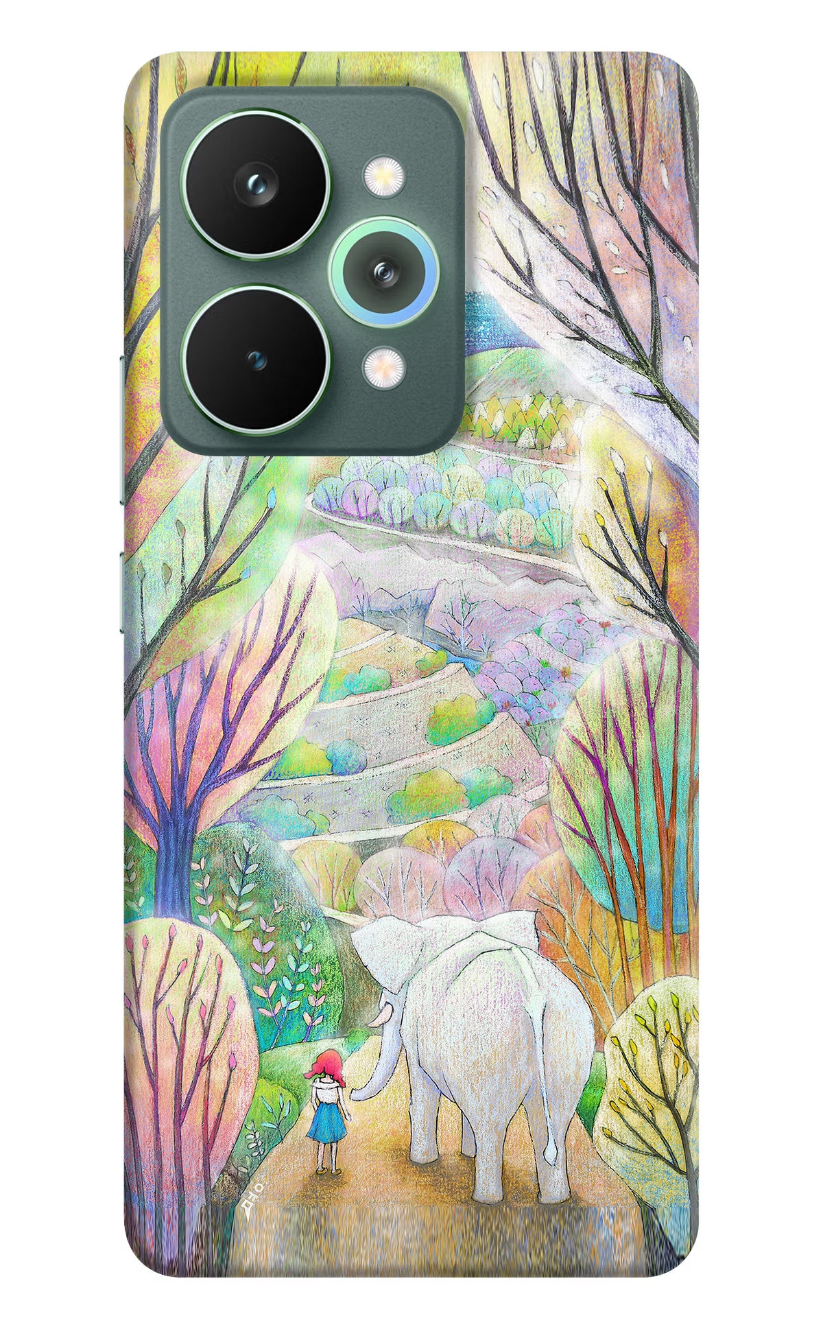 Nature Painting Realme 15 Pro Back Cover - Nature Painting Realme 15 Pro Hard Case Back Cover by Casekaro Nature Painting Realme 15 Pro Hard Case Back Cover by Casekaro