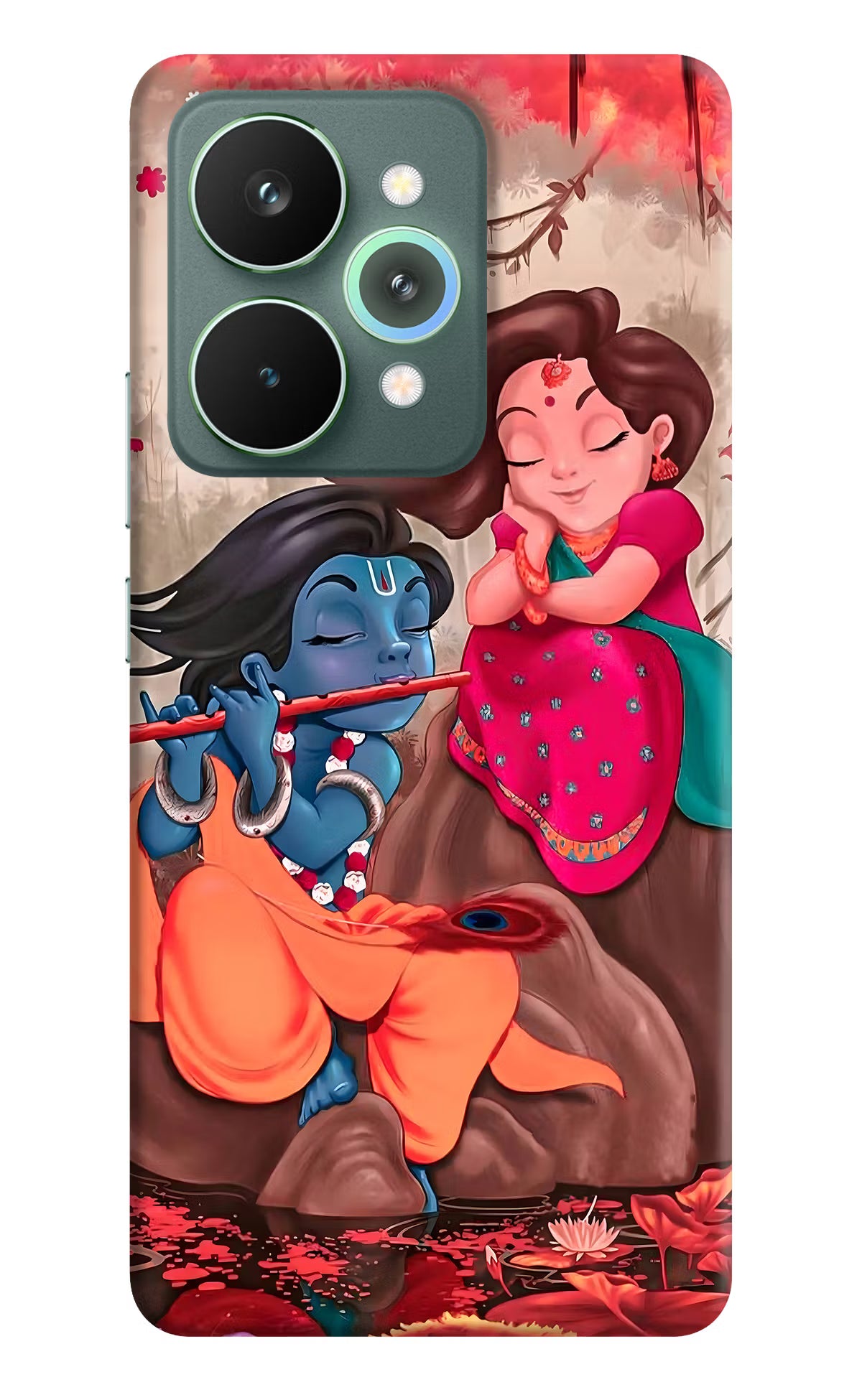 Radhe Krishna Realme 15 Pro Back Cover - Radhe Krishna Realme 15 Pro Hard Case Back Cover by Casekaro Radhe Krishna Realme 15 Pro Hard Case Back Cover by Casekaro