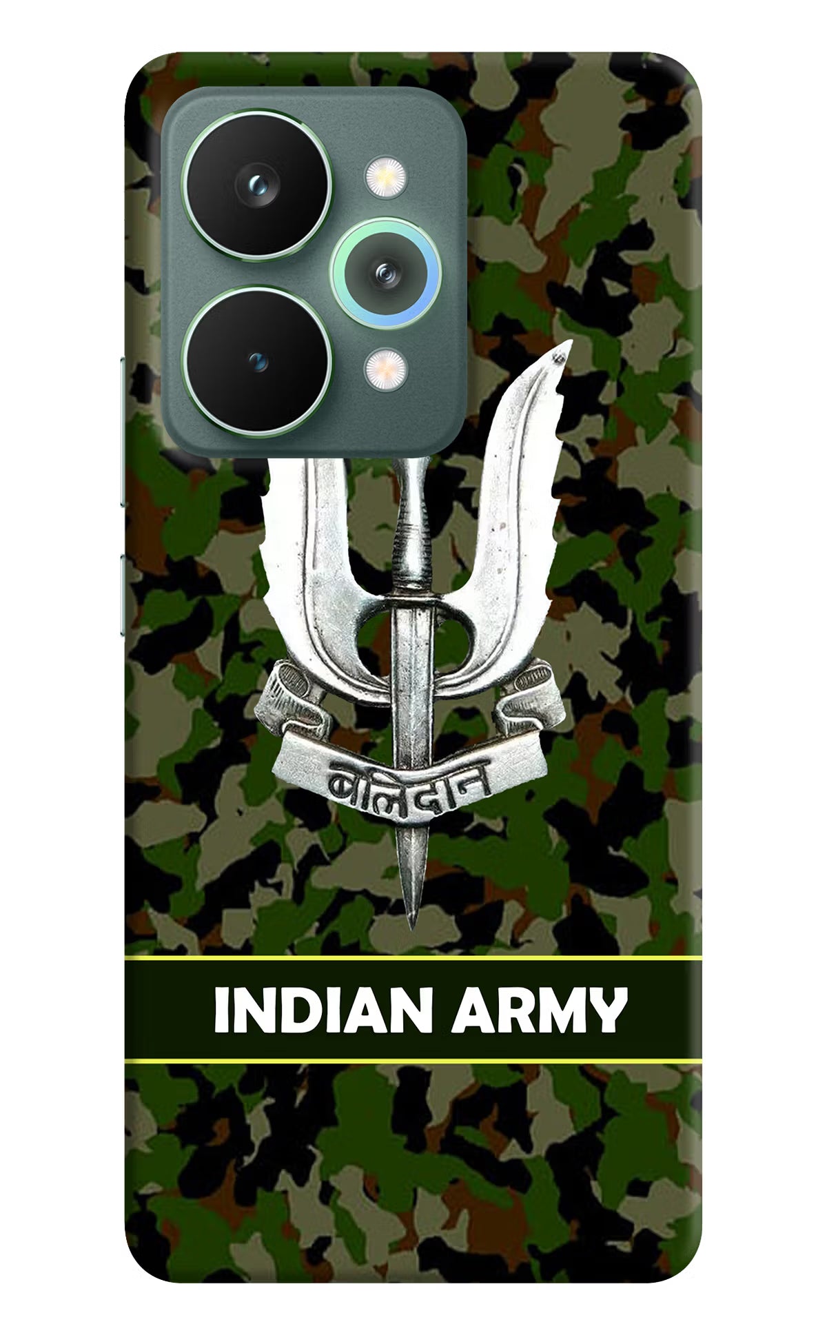 Balidan Indian Logo Realme 15 Pro Back Cover - Balidan Indian Logo Realme 15 Pro Hard Case Back Cover by Casekaro Balidan Indian Logo Realme 15 Pro Hard Case Back Cover by Casekaro