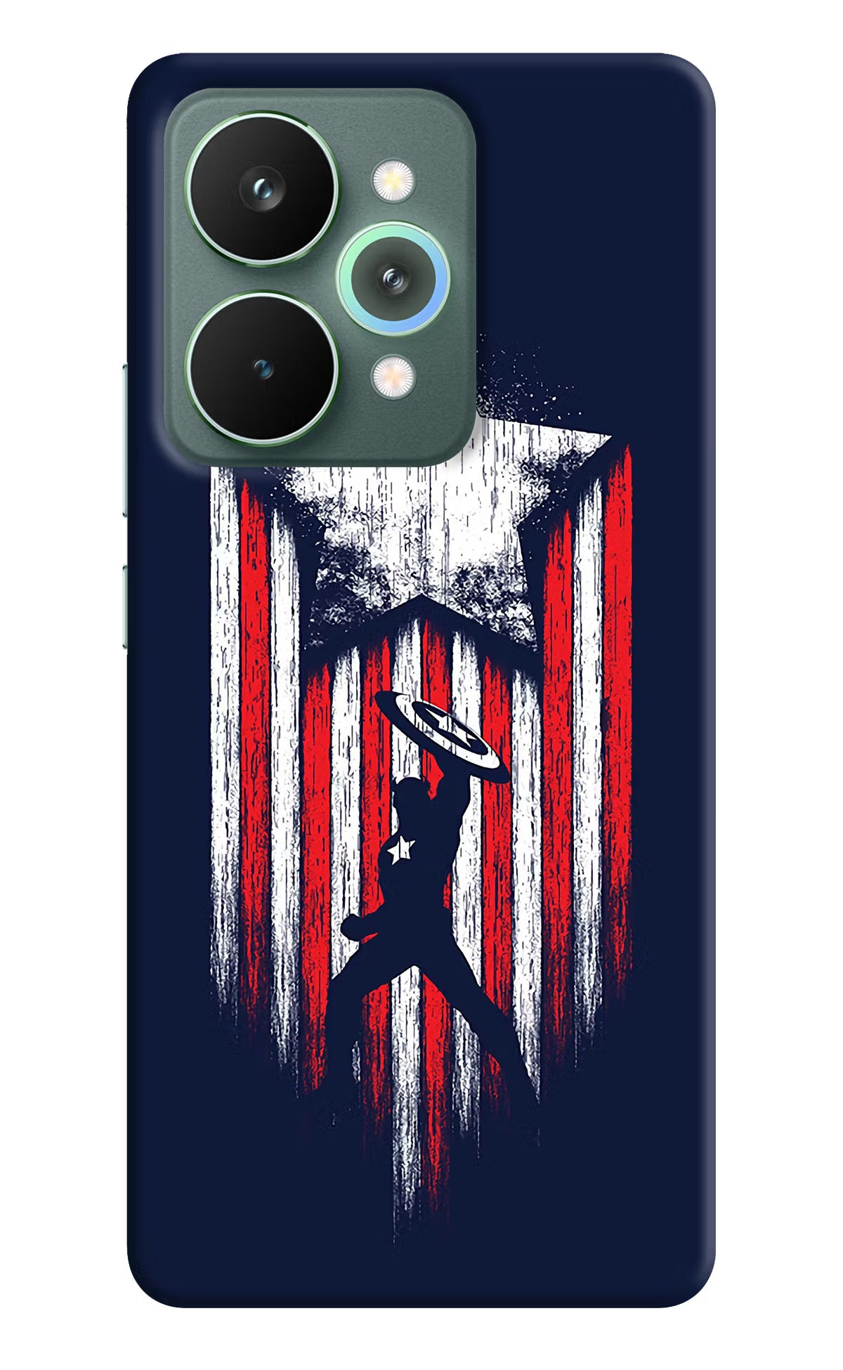 Captain America Marvel Art Realme 15 Pro Back Cover - Captain America Marvel Art Realme 15 Pro Hard Case Back Cover by Casekaro Captain America Marvel Art Realme 15 Pro Hard Case Back Cover by Casekaro