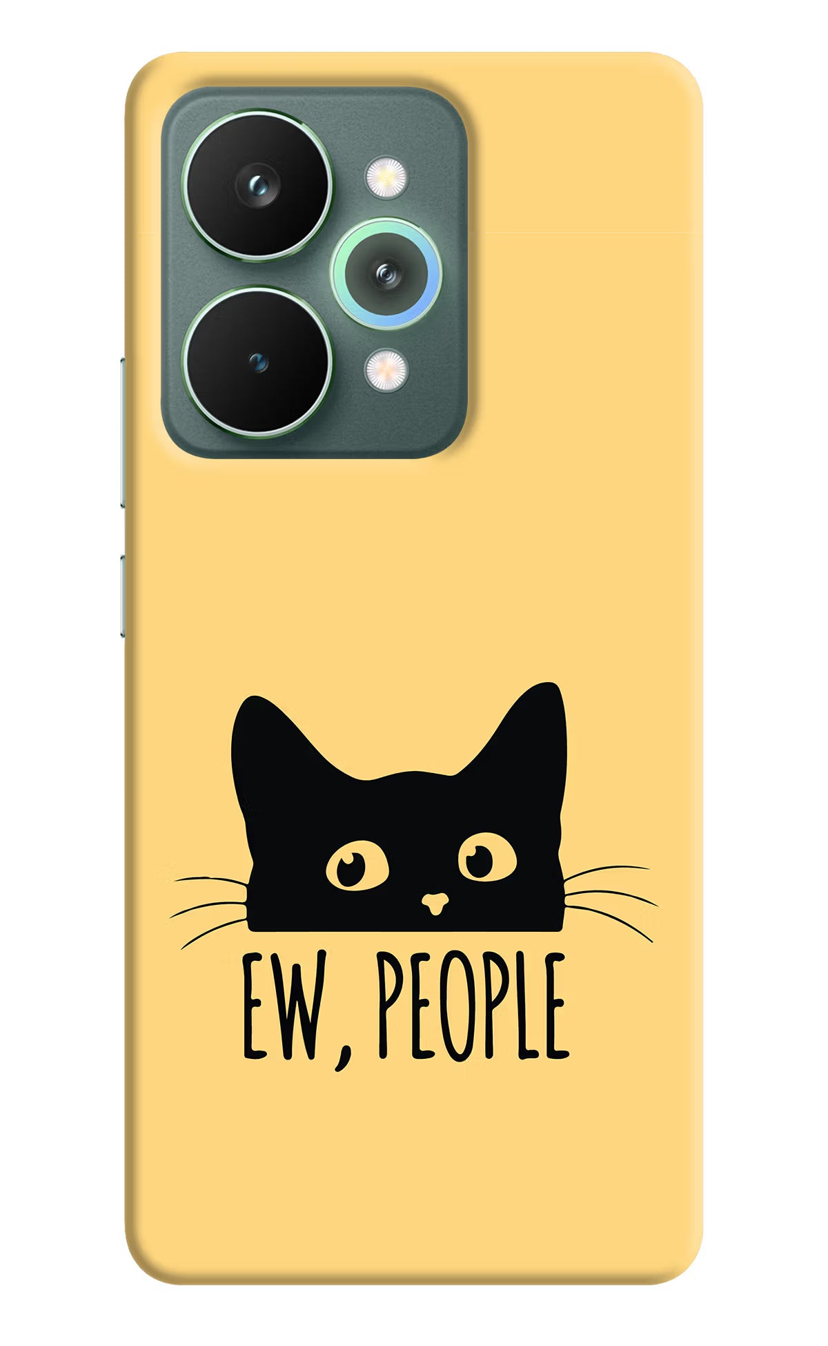 Ew People Catitude Realme 15 Pro Back Cover - Ew People Catitude Realme 15 Pro Hard Case Back Cover by Casekaro Ew People Catitude Realme 15 Pro Hard Case Back Cover by Casekaro