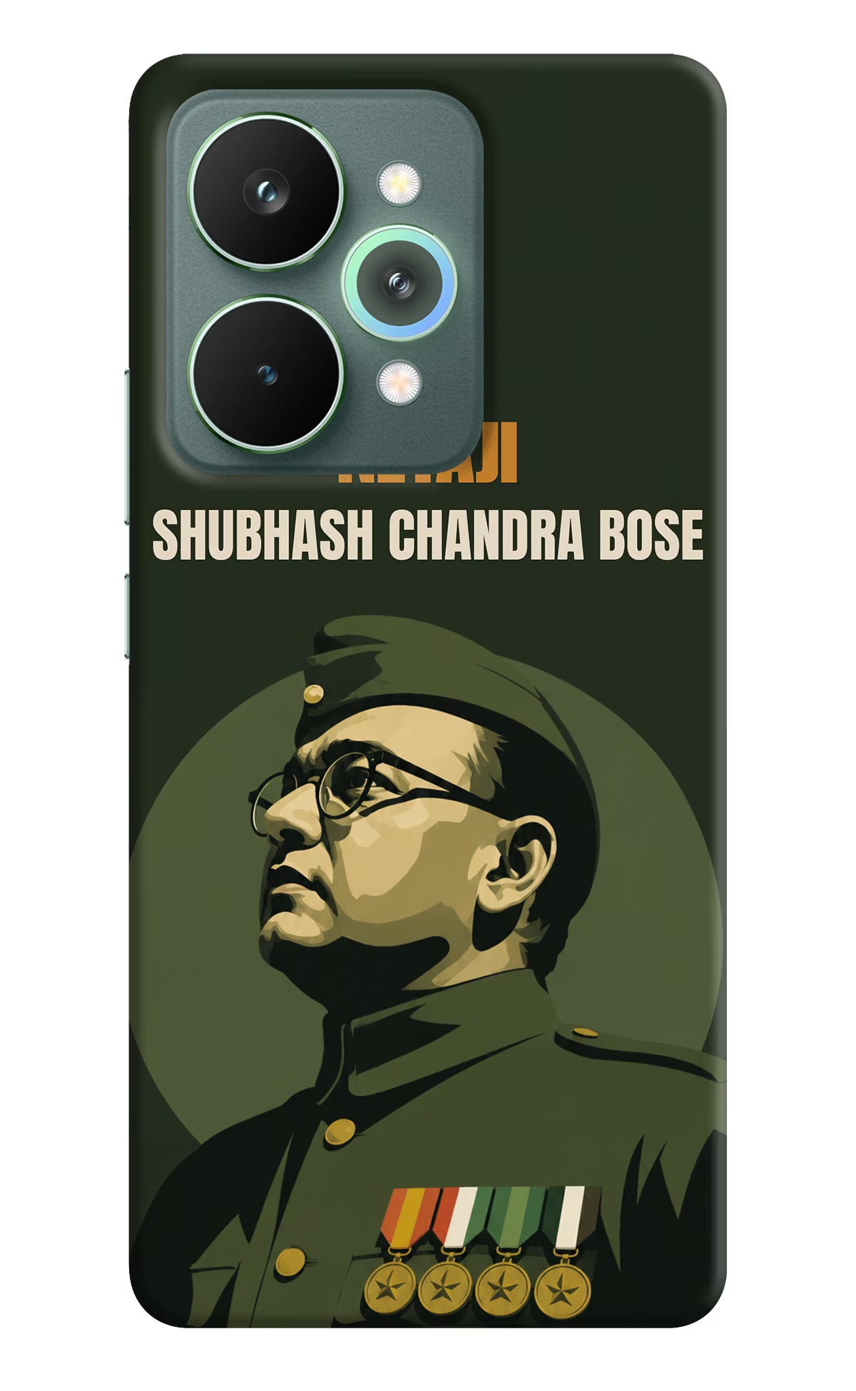 Netaji Legacy Realme 15 Pro Back Cover - Netaji Legacy Realme 15 Pro Back Cover Netaji Legacy Realme 15 Pro Back Cover