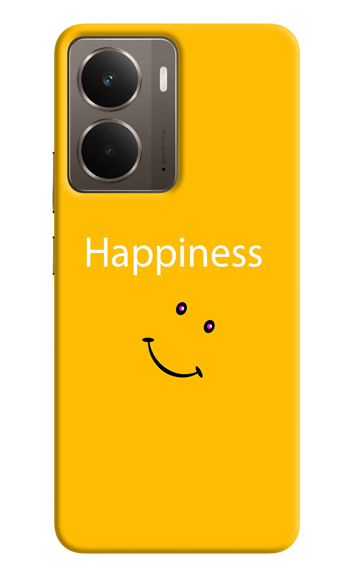 Happiness With Smiley Realme P3 Back Cover - Happiness With Smiley Realme P3 Hard Case Back Cover by Casekaro Happiness With Smiley Realme P3 Hard Case Back Cover by Casekaro