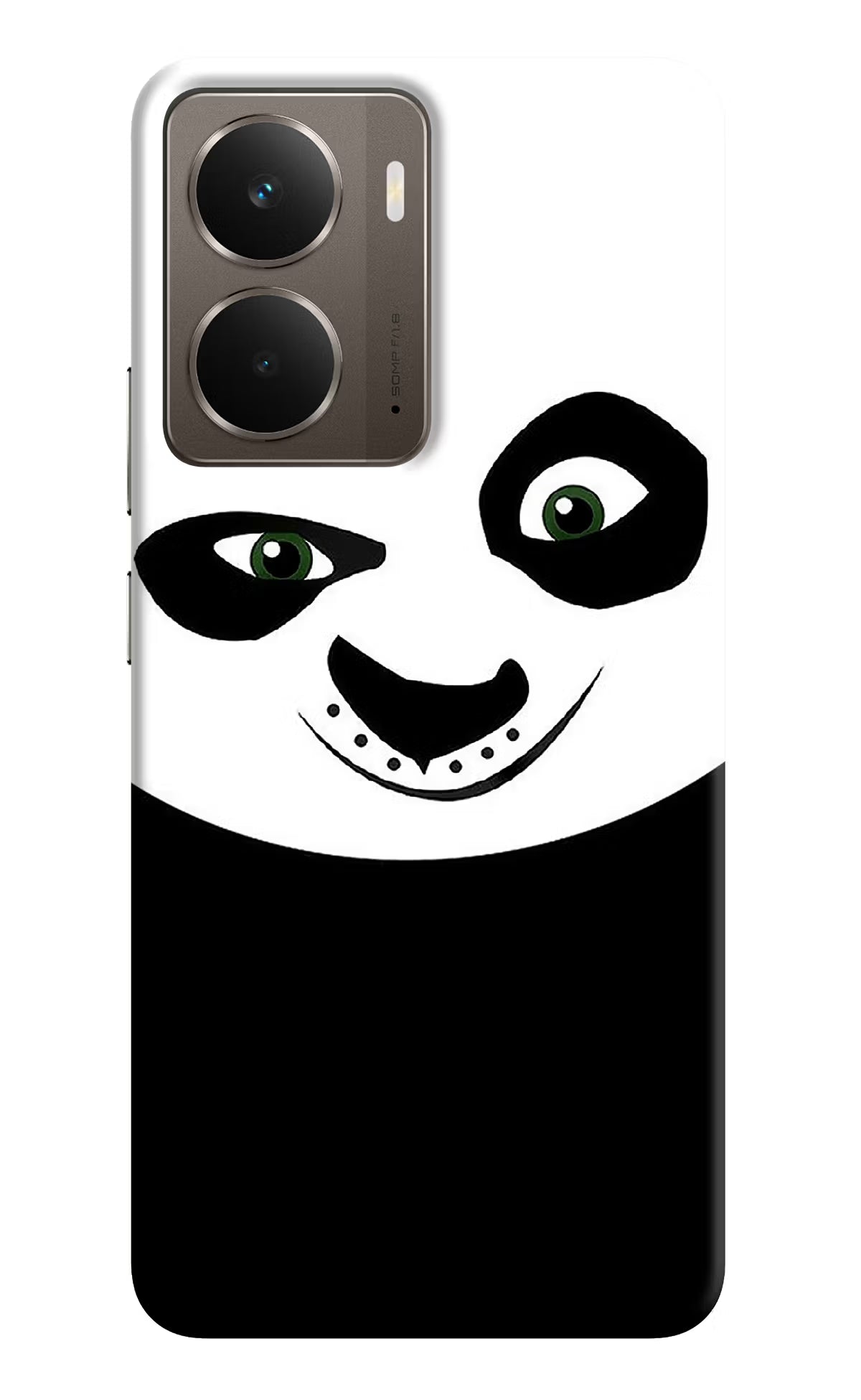 Panda Realme P3 Back Cover - Panda Realme P3 Hard Case Back Cover by Casekaro Panda Realme P3 Hard Case Back Cover by Casekaro