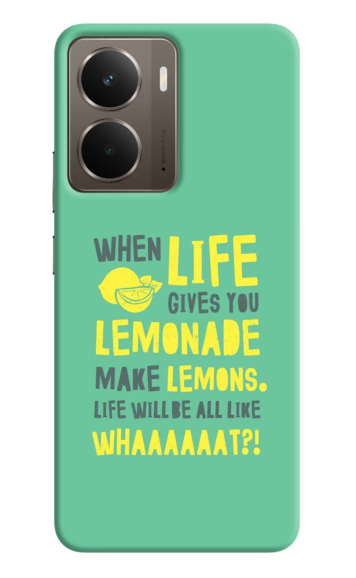 Quote Realme P3 Back Cover - Quote Realme P3 Hard Case Back Cover by Casekaro Quote Realme P3 Hard Case Back Cover by Casekaro