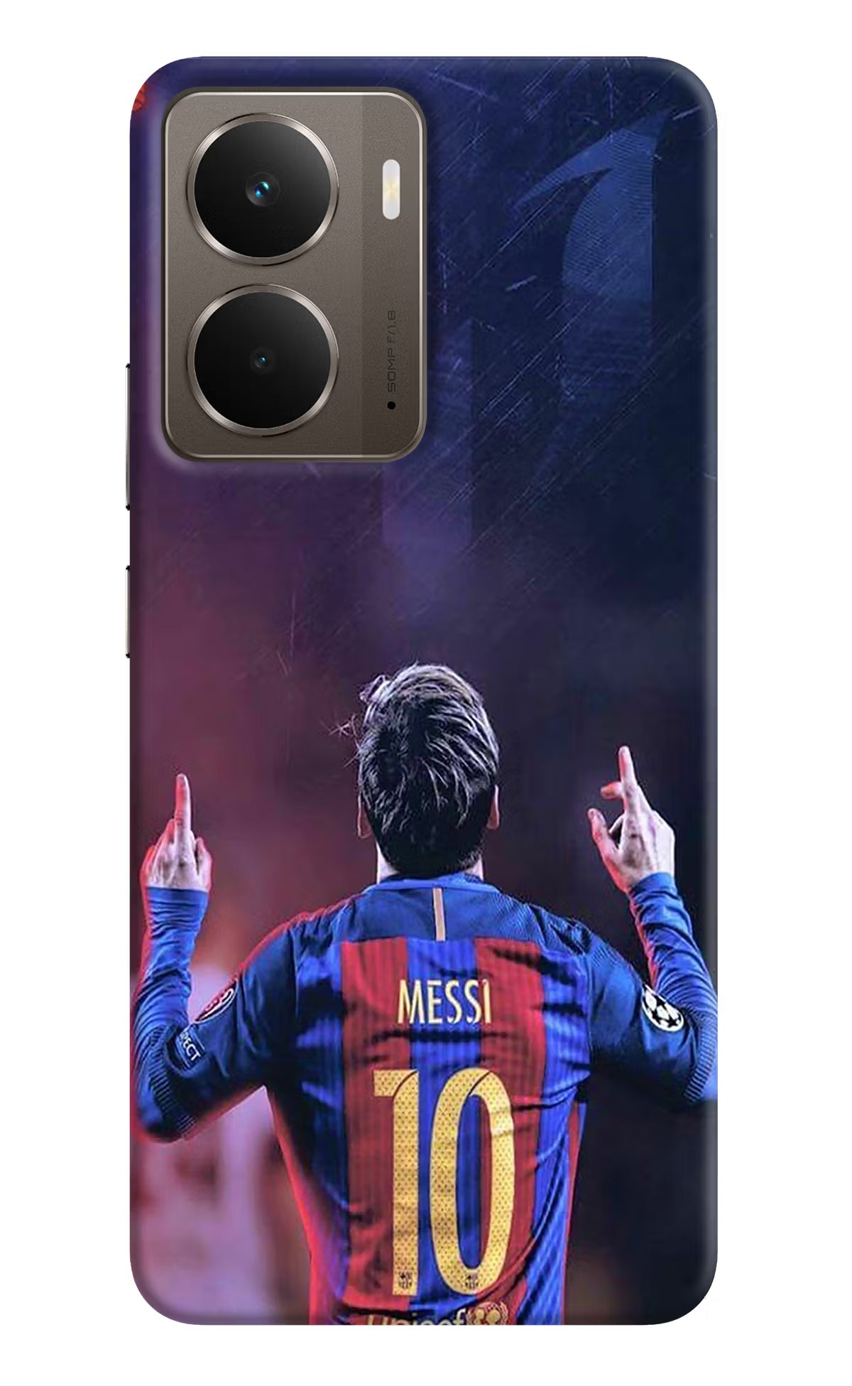 Messi Realme P3 Back Cover - Messi Realme P3 Hard Case Back Cover by Casekaro Messi Realme P3 Hard Case Back Cover by Casekaro