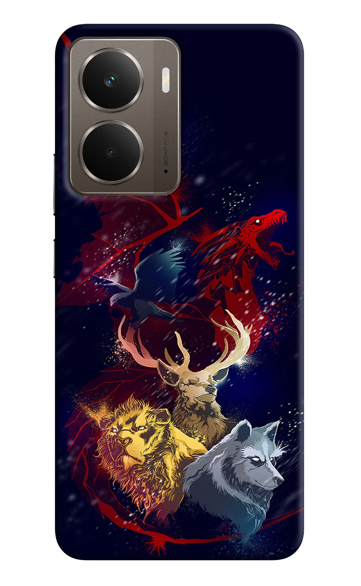 Game Of Thrones Realme P3 Back Cover - Game Of Thrones Realme P3 Hard Case Back Cover by Casekaro Game Of Thrones Realme P3 Hard Case Back Cover by Casekaro