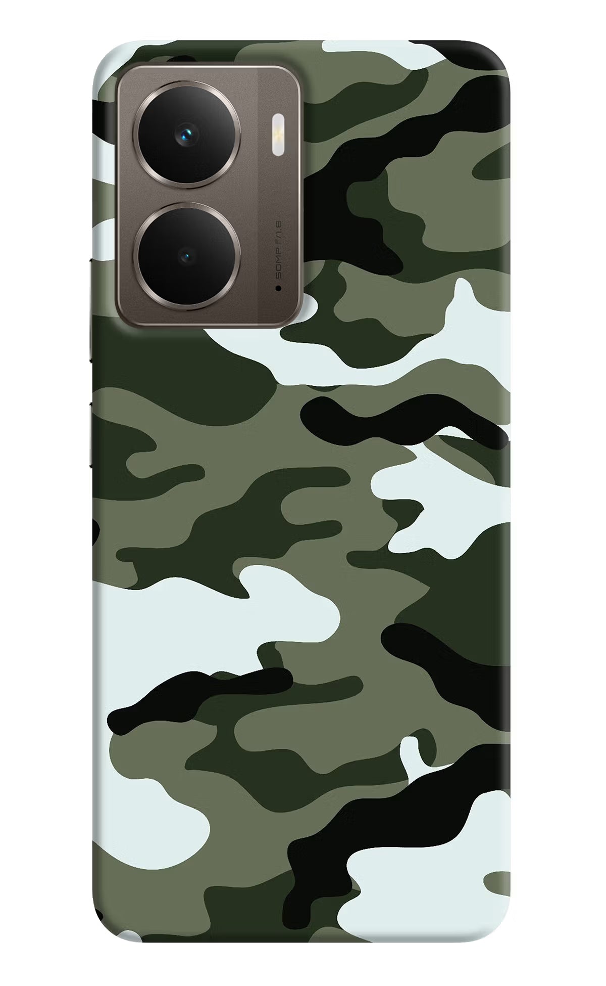 Camouflage Realme P3 Back Cover - Camouflage Realme P3 Hard Case Back Cover by Casekaro Camouflage Realme P3 Hard Case Back Cover by Casekaro