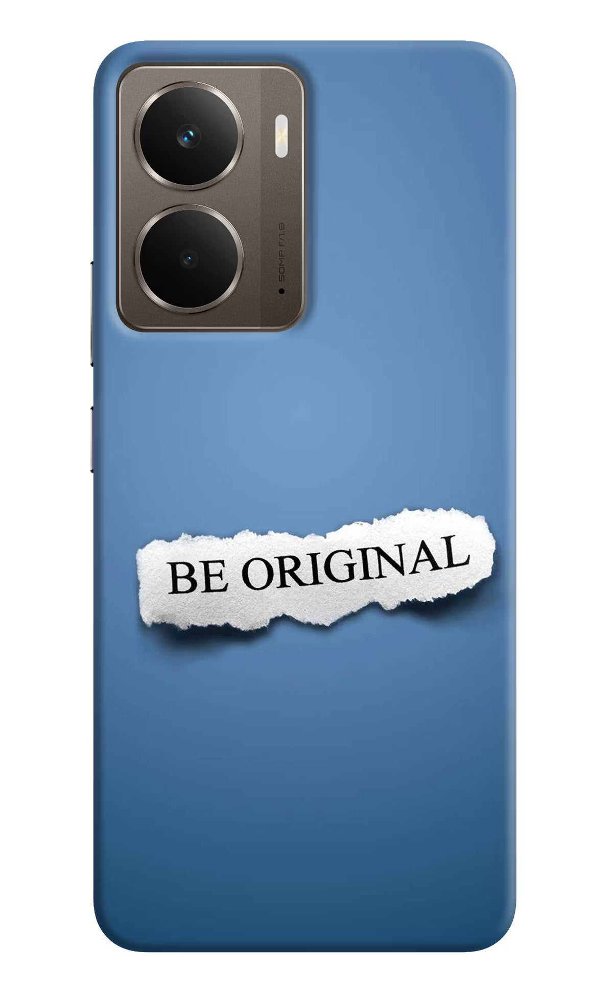 Be Original Realme P3 Back Cover - Be Original Realme P3 Hard Case Back Cover by Casekaro Be Original Realme P3 Hard Case Back Cover by Casekaro