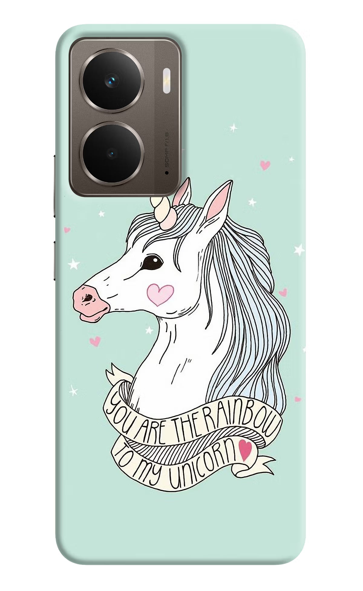 Unicorn Wallpaper Realme P3 Back Cover - Unicorn Wallpaper Realme P3 Hard Case Back Cover by Casekaro Unicorn Wallpaper Realme P3 Hard Case Back Cover by Casekaro