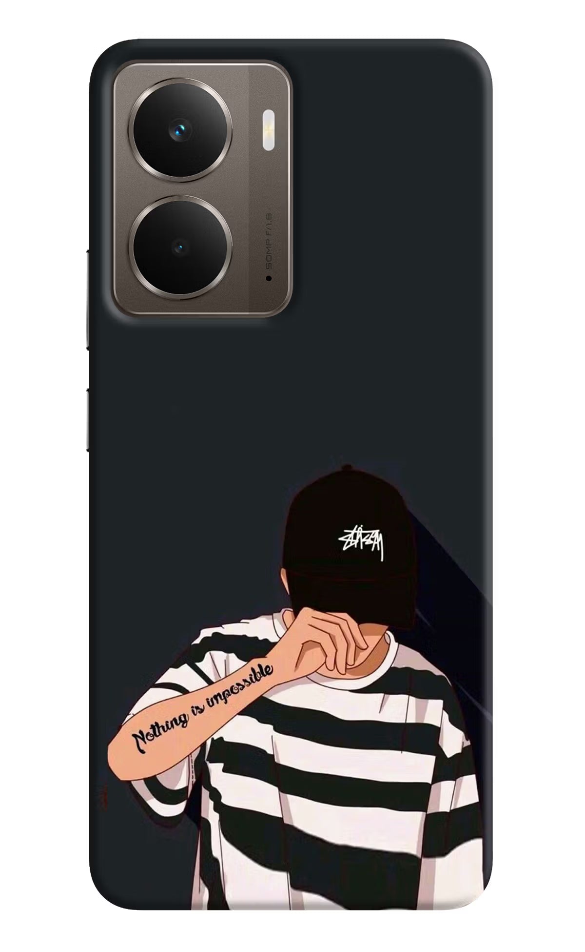 Aesthetic Boy Realme P3 Back Cover - Aesthetic Boy Realme P3 Hard Case Back Cover by Casekaro Aesthetic Boy Realme P3 Hard Case Back Cover by Casekaro