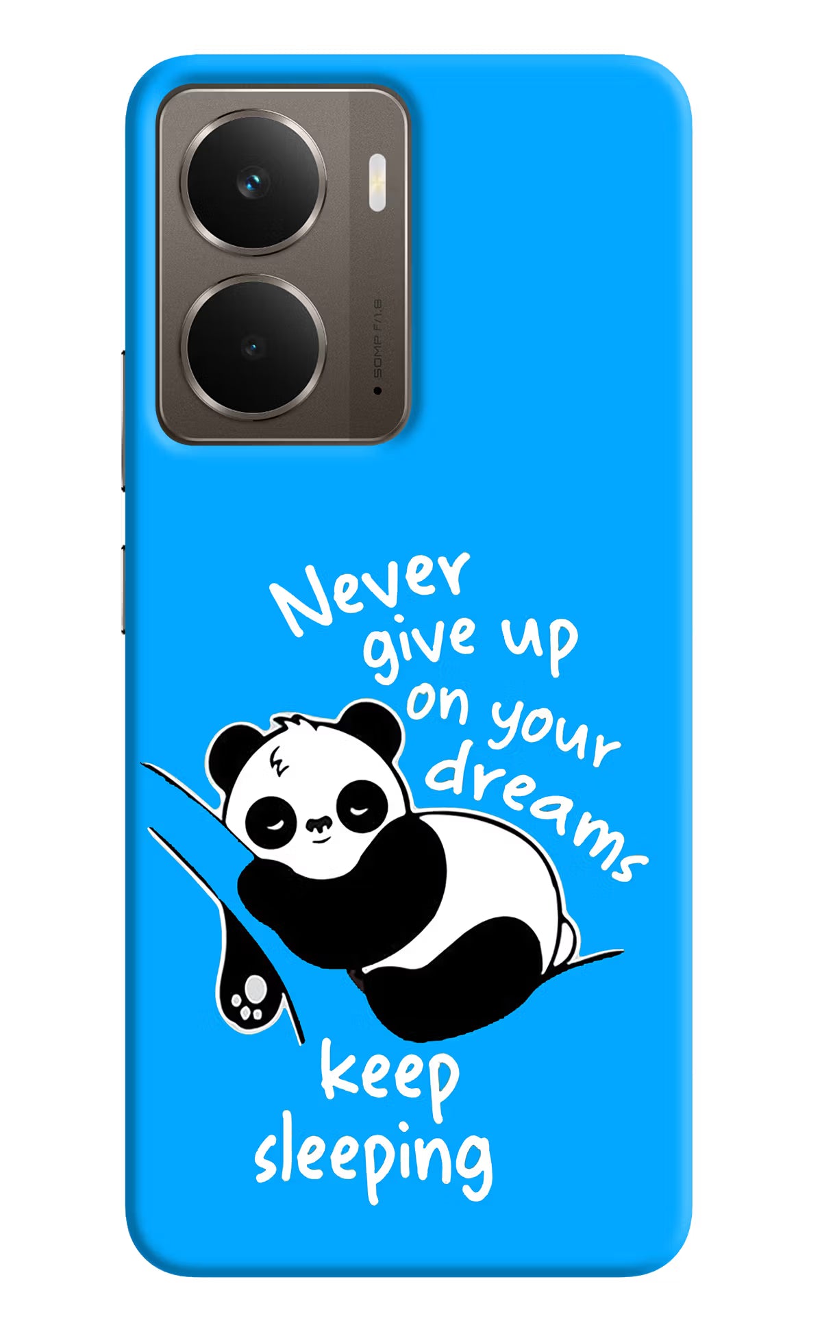 Keep Sleeping Realme P3 Back Cover - Keep Sleeping Realme P3 Hard Case Back Cover by Casekaro Keep Sleeping Realme P3 Hard Case Back Cover by Casekaro