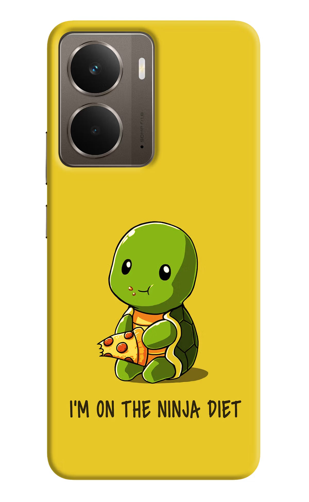 I'm on Ninja Diet Realme P3 Back Cover - I'm on Ninja Diet Realme P3 Hard Case Back Cover by Casekaro I'm on Ninja Diet Realme P3 Hard Case Back Cover by Casekaro