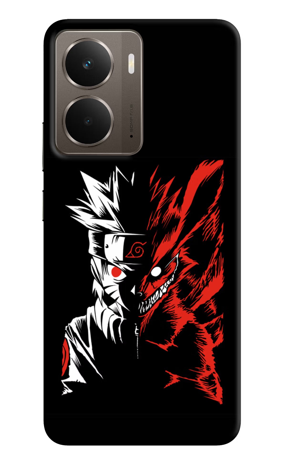 Naruto Two Face Realme P3 Back Cover - Naruto Two Face Realme P3 Hard Case Back Cover by Casekaro Naruto Two Face Realme P3 Hard Case Back Cover by Casekaro