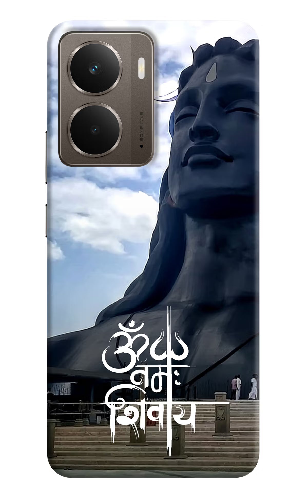 Om Namah Shivay Realme P3 Back Cover - Om Namah Shivay Realme P3 Hard Case Back Cover by Casekaro Om Namah Shivay Realme P3 Hard Case Back Cover by Casekaro