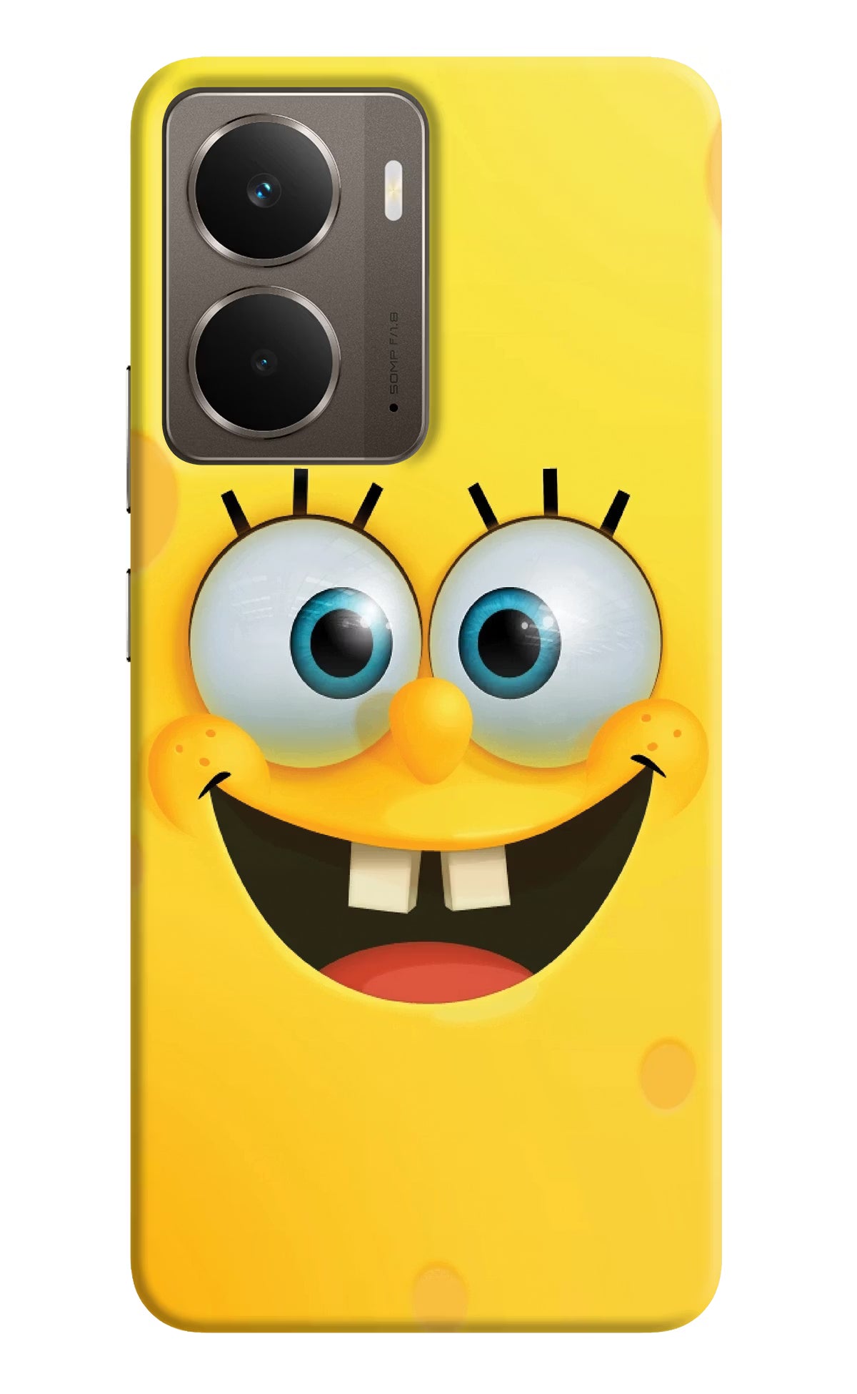 Sponge 1 Realme P3 Back Cover - Sponge 1 Realme P3 Hard Case Back Cover by Casekaro Sponge 1 Realme P3 Hard Case Back Cover by Casekaro