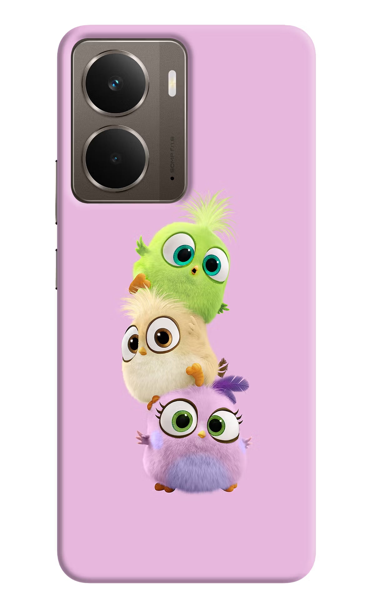 Cute Little Birds Realme P3 Back Cover - Cute Little Birds Realme P3 Hard Case Back Cover by Casekaro Cute Little Birds Realme P3 Hard Case Back Cover by Casekaro