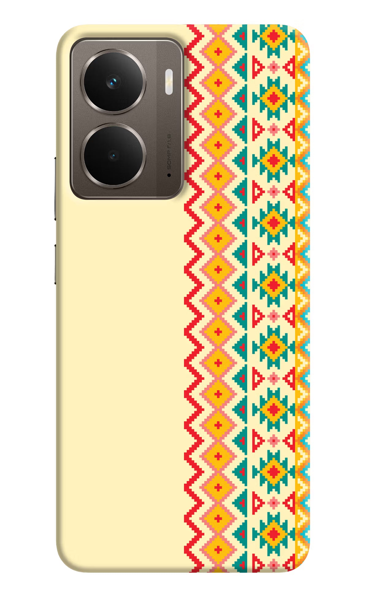 Ethnic Seamless Realme P3 Back Cover - Ethnic Seamless Realme P3 Hard Case Back Cover by Casekaro Ethnic Seamless Realme P3 Hard Case Back Cover by Casekaro