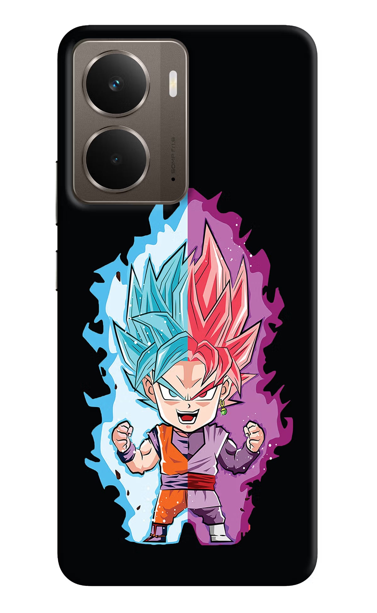 Chota Goku Realme P3 Back Cover - Chota Goku Realme P3 Hard Case Back Cover by Casekaro Chota Goku Realme P3 Hard Case Back Cover by Casekaro