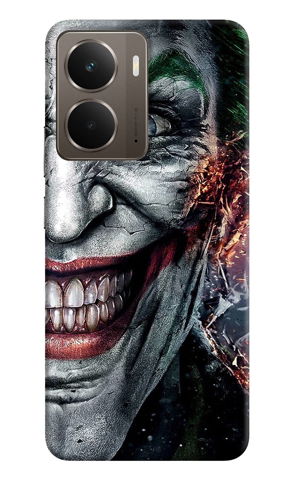 Joker Cam Realme P3 Back Cover - Joker Cam Realme P3 Hard Case Back Cover by Casekaro Joker Cam Realme P3 Hard Case Back Cover by Casekaro