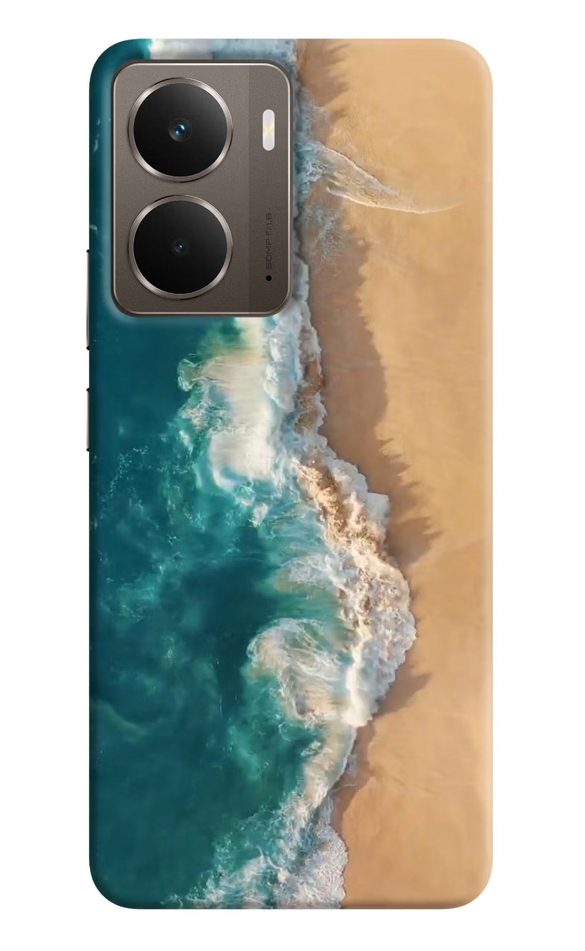 Ocean Beach Realme P3 Back Cover - Ocean Beach Realme P3 Hard Case Back Cover by Casekaro Ocean Beach Realme P3 Hard Case Back Cover by Casekaro