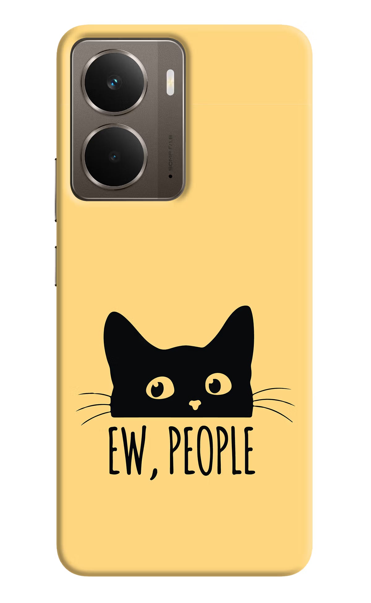 Ew People Catitude Realme P3 Back Cover - Ew People Catitude Realme P3 Hard Case Back Cover by Casekaro Ew People Catitude Realme P3 Hard Case Back Cover by Casekaro