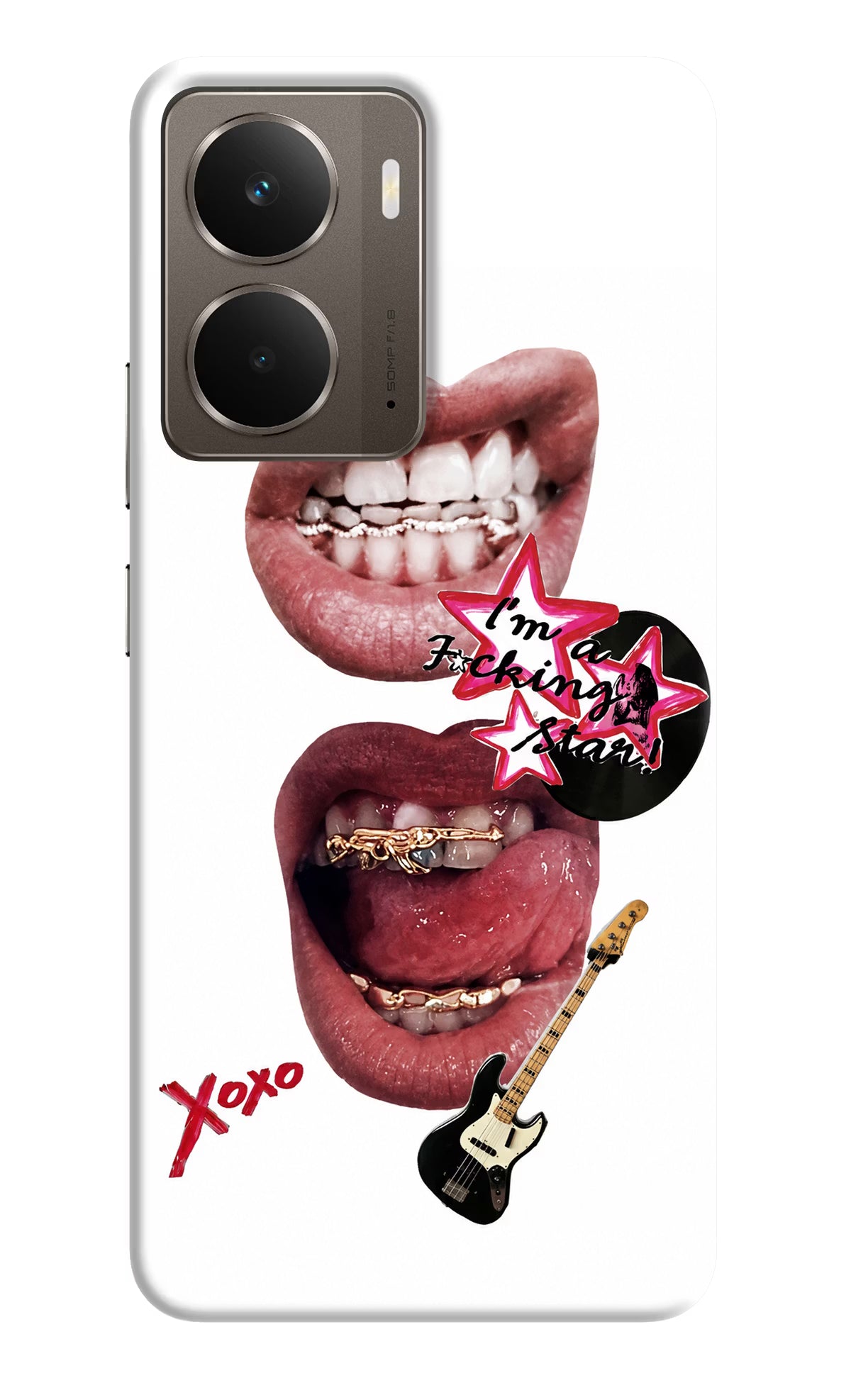 Rockstar Realme P3 Back Cover - Rockstar Realme P3 Back Cover Rockstar Realme P3 Back Cover