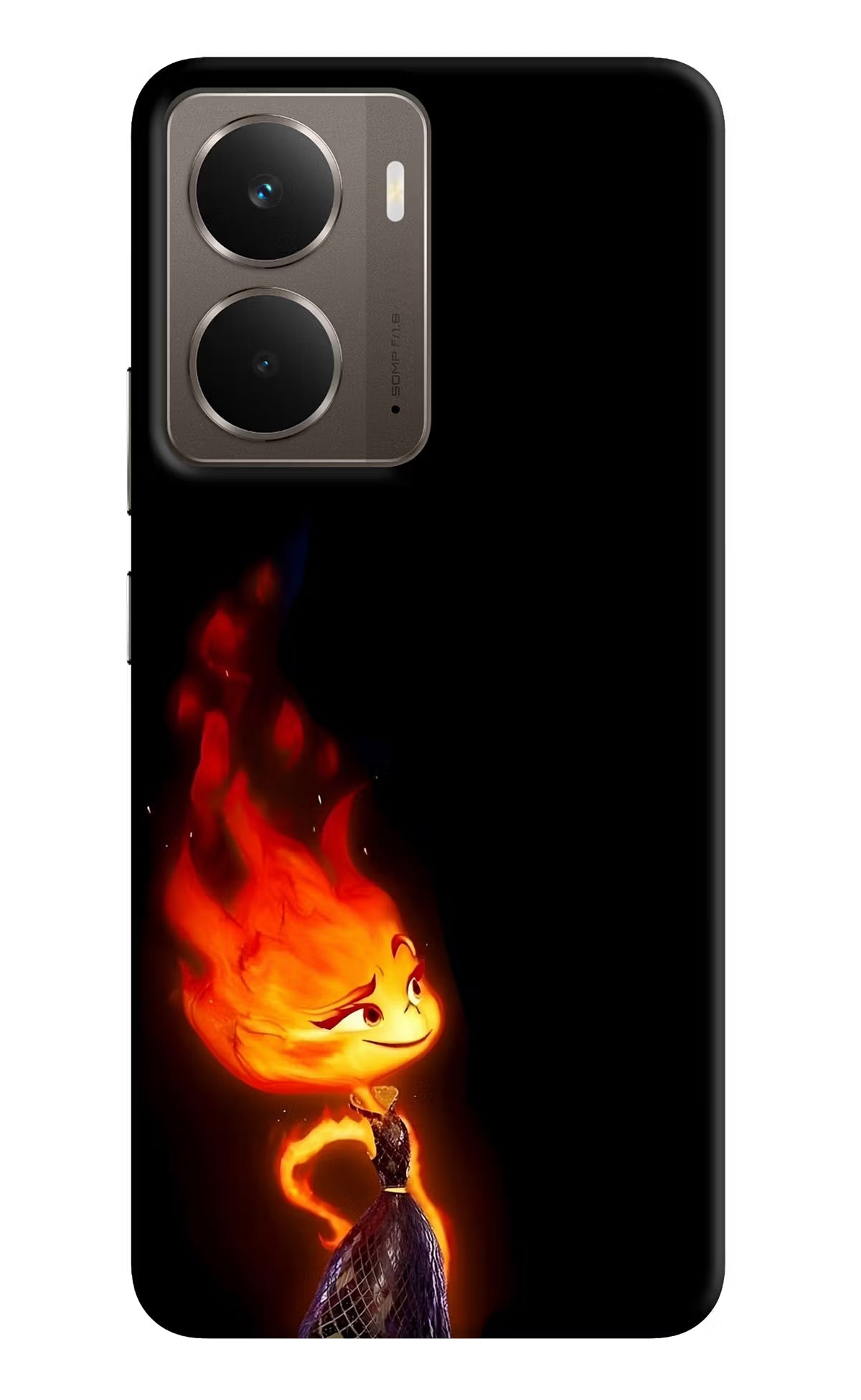 Ember Flame Realme P3 Back Cover - Ember Flame Realme P3 Back Cover Ember Flame Realme P3 Back Cover